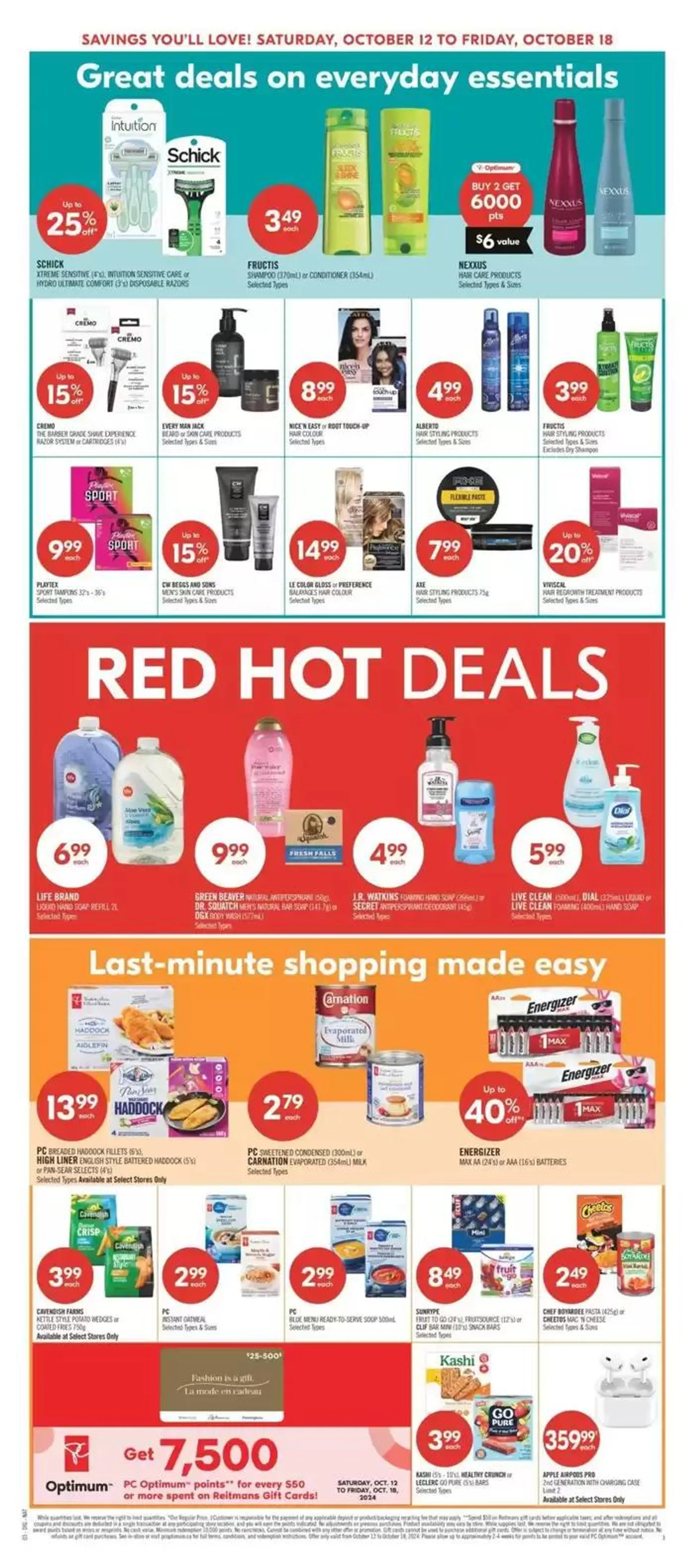 Shoppers Drug Mart Weekly ad from October 12 to October 17 2024 - flyer page 10