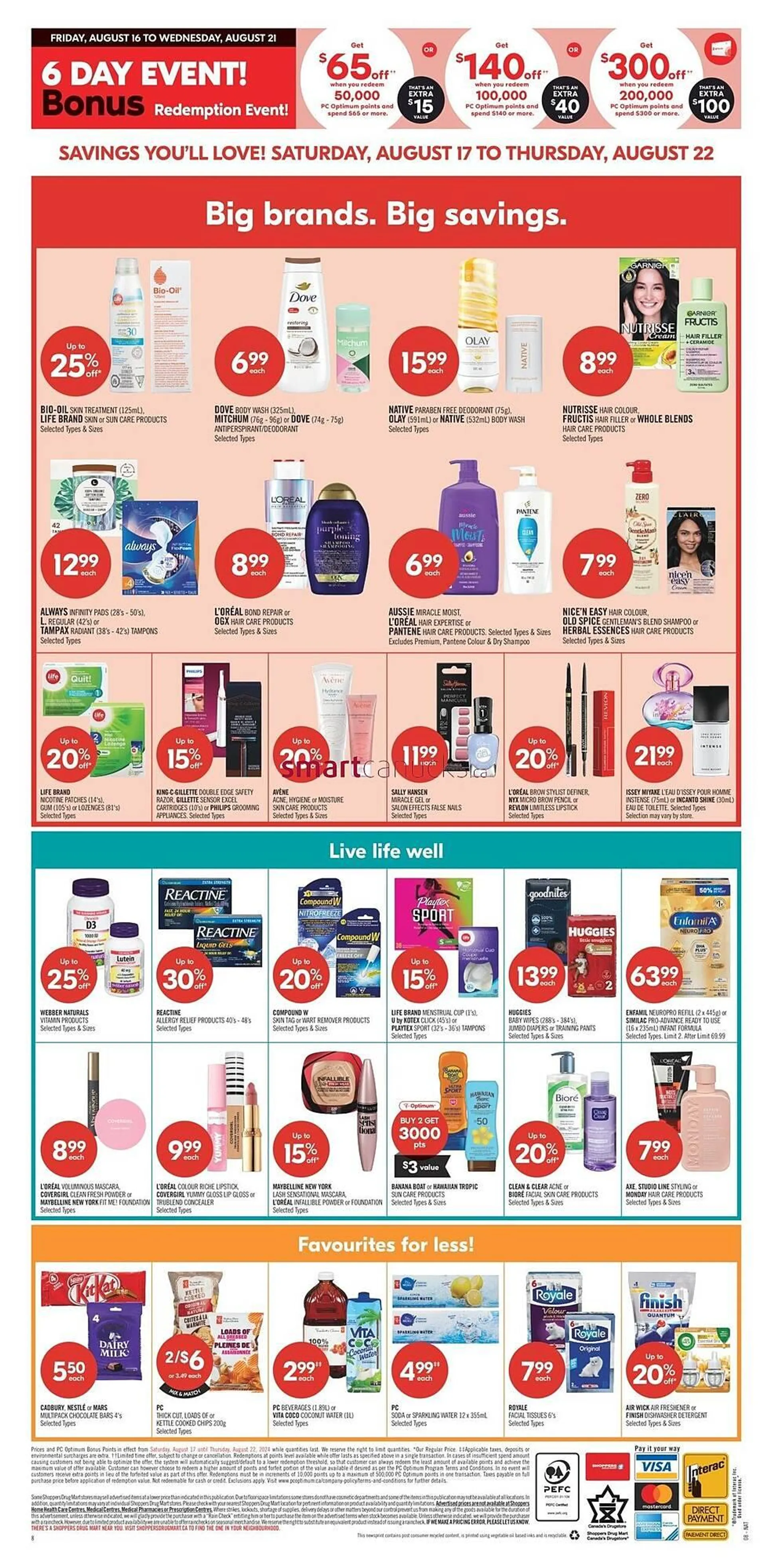 Shoppers Drug Mart flyer from August 15 to August 21 2024 - flyer page 23