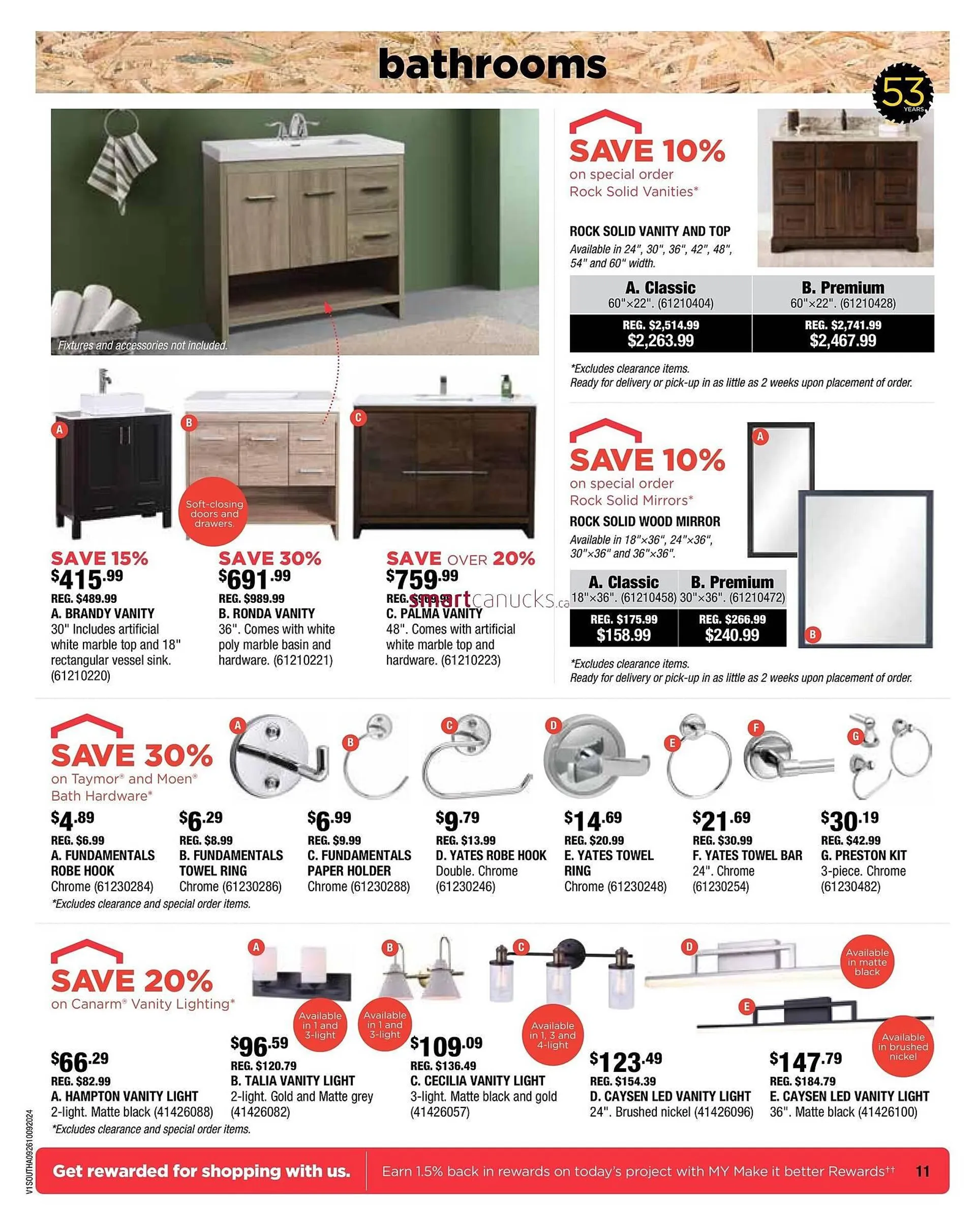 McMunn & Yates Building Supplies flyer from September 26 to October 2 2024 - flyer page 11