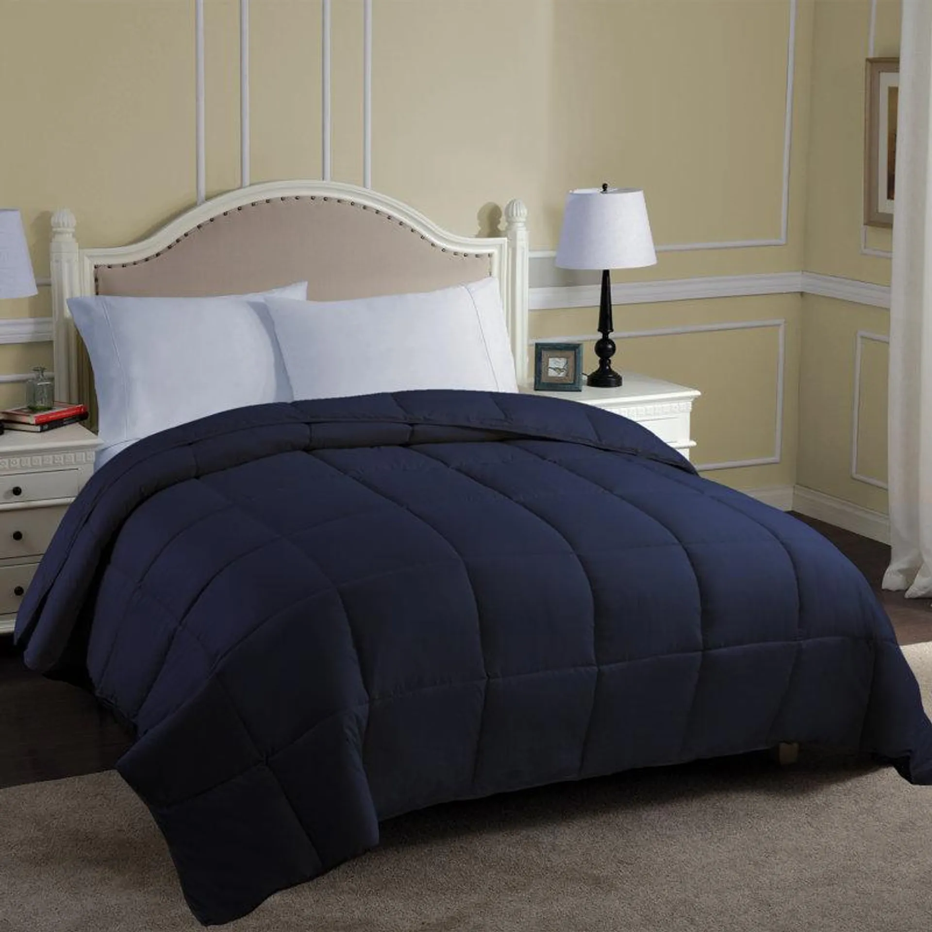 Superior Classic Comforter Reversible Medium Weight Down Alternative Bedding