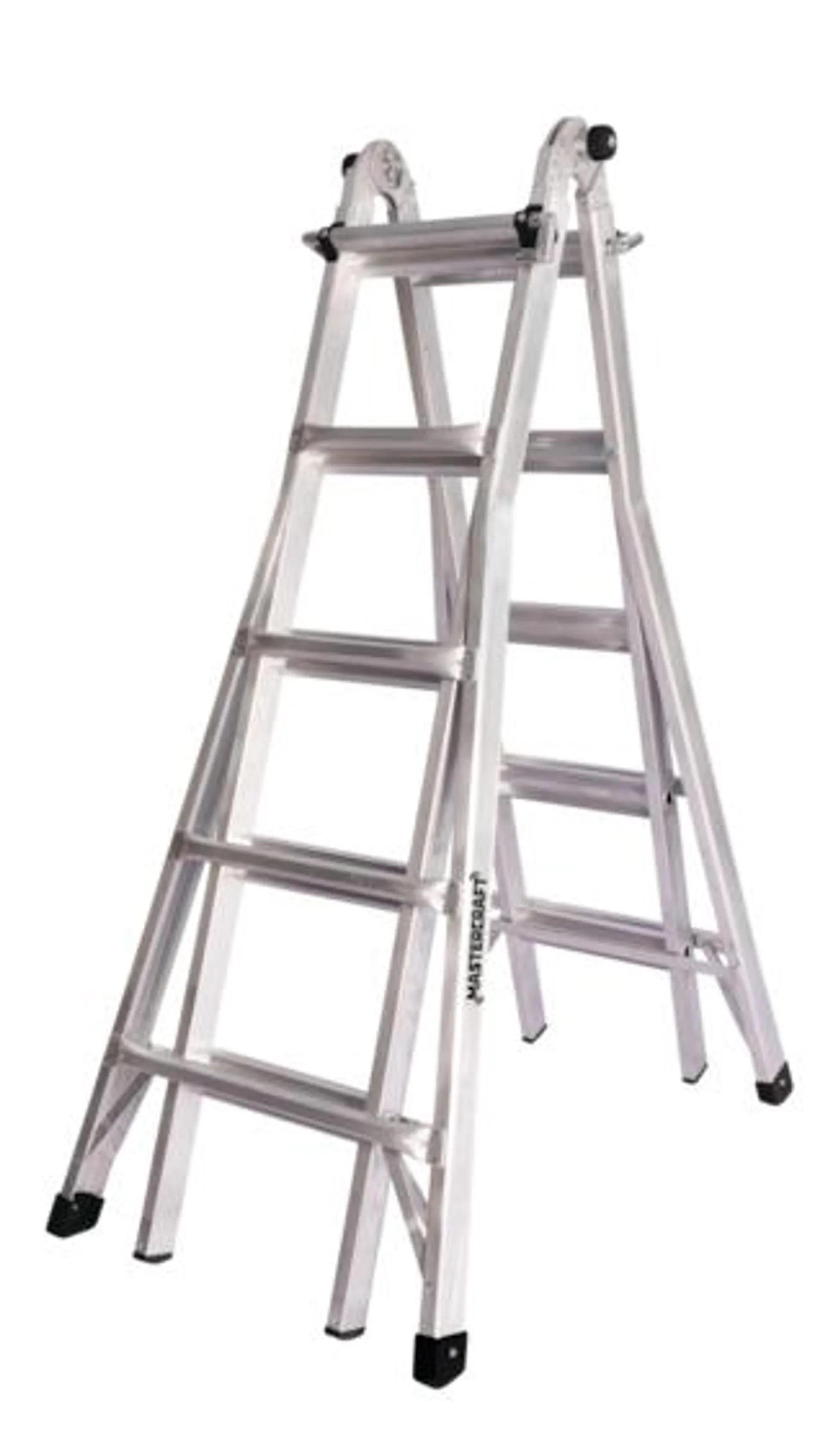 Mastercraft CSA Grade 1 Aluminum Multi-Task Ladder, 21-ft, 250-lb