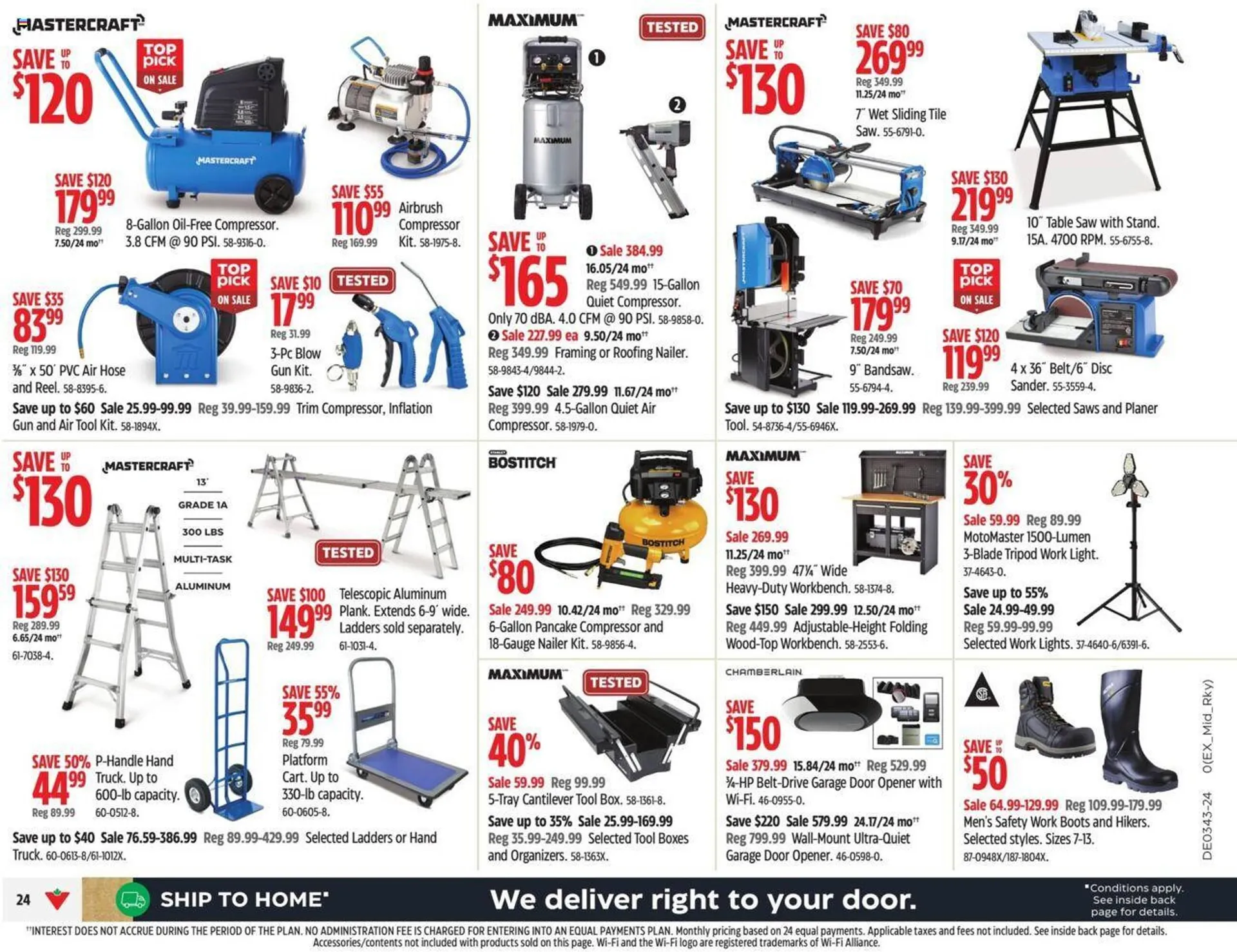 Canadian Tire flyer from October 18 to October 24 2024 - flyer page 38