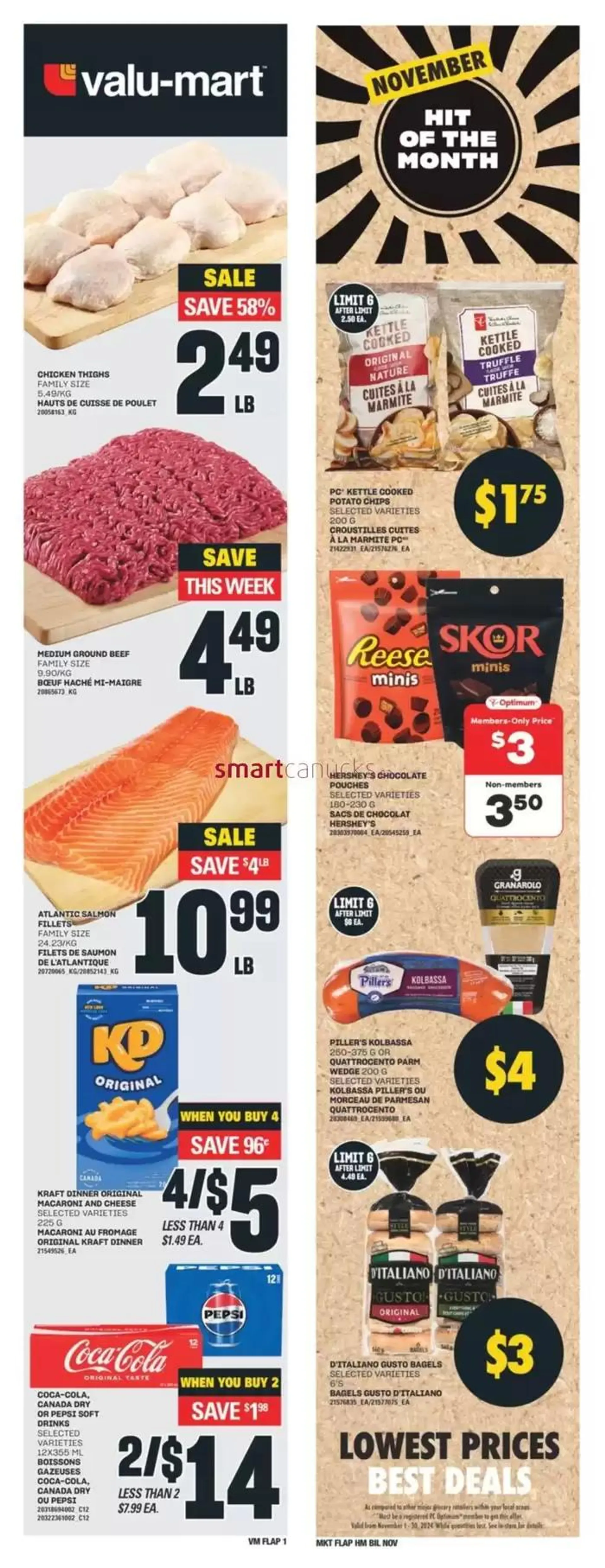 Valu-mart weeky flyer - 2