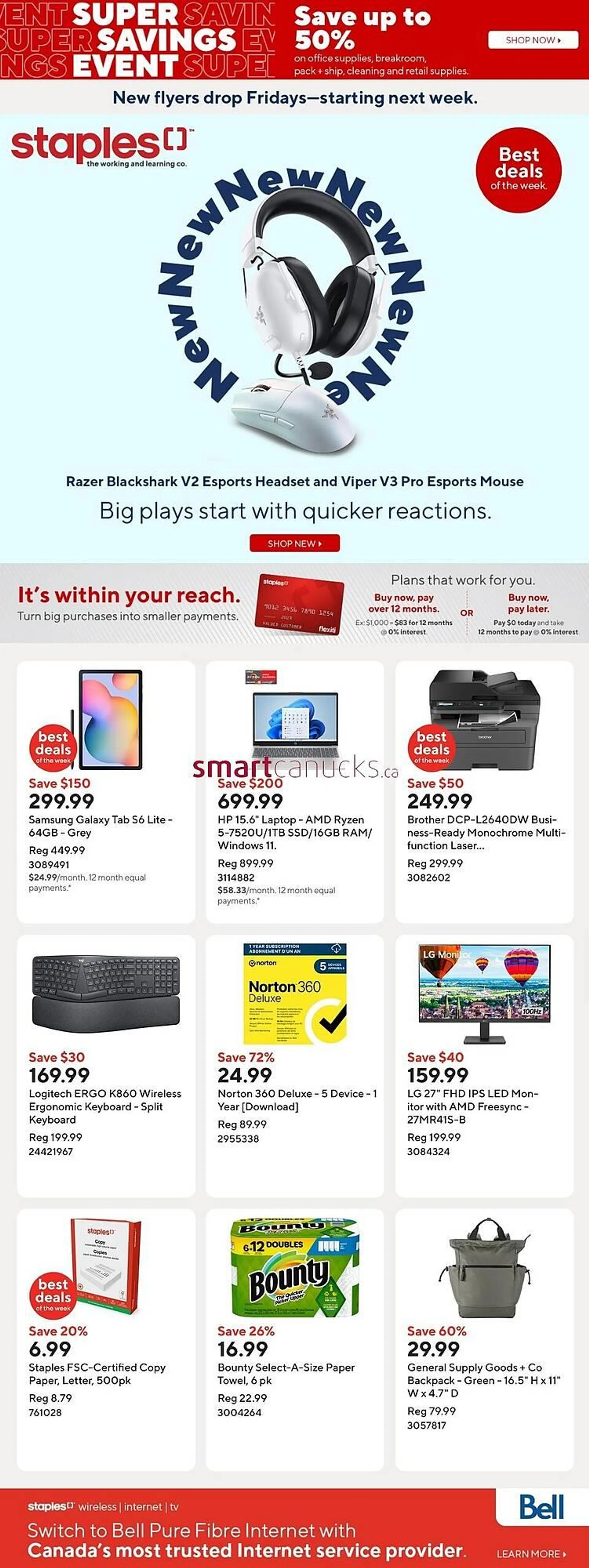 Staples flyer - 1