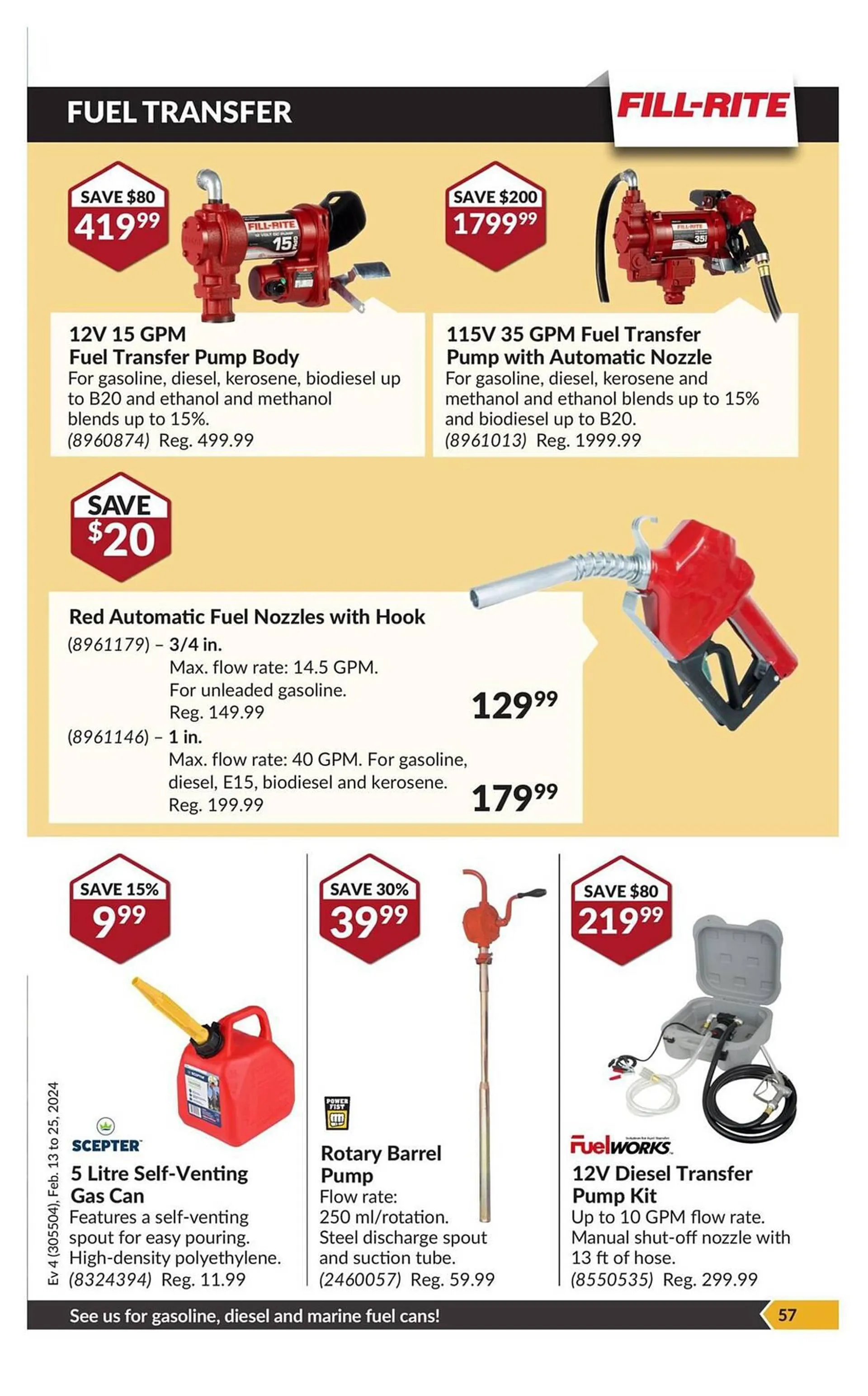 Princess Auto flyer from February 13 to February 25 2024 - flyer page 62