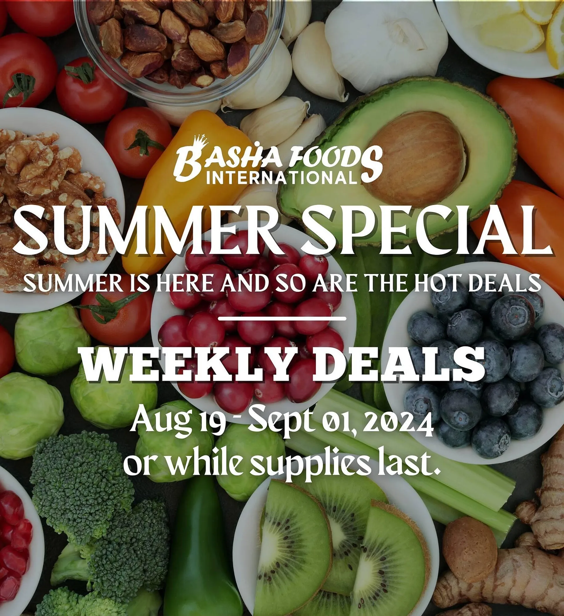 Basha Foods flyer - 1