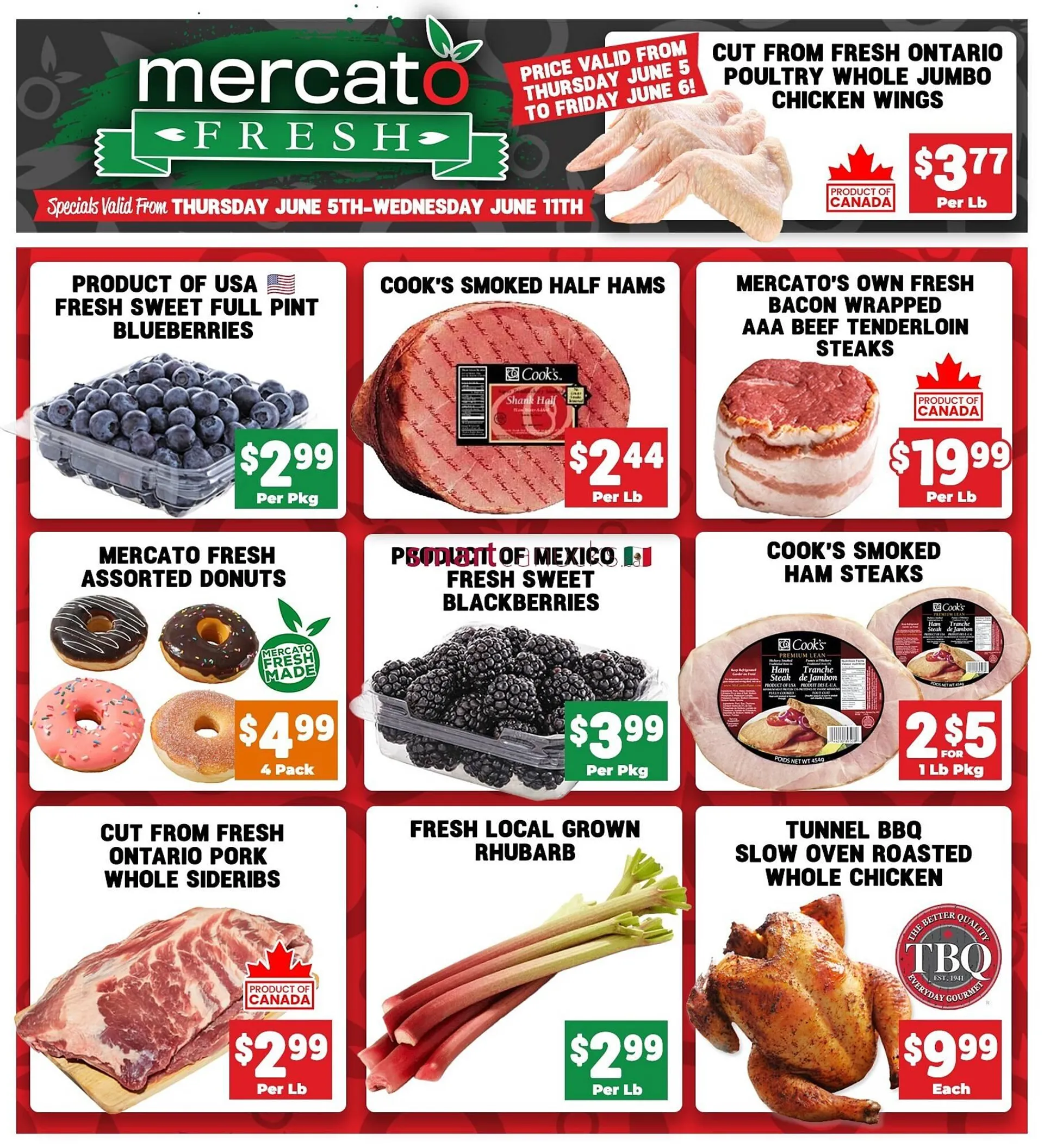 Mercato Fresh flyer from June 5 to June 11 2025 - flyer page 1