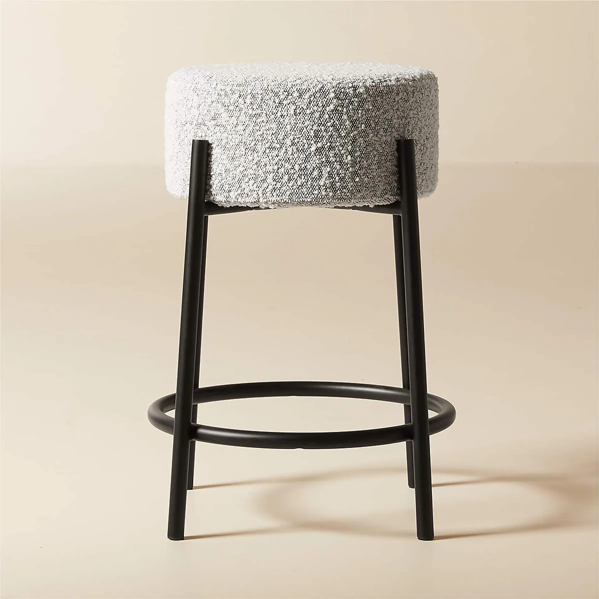 Peg Upholstered Counter Stool