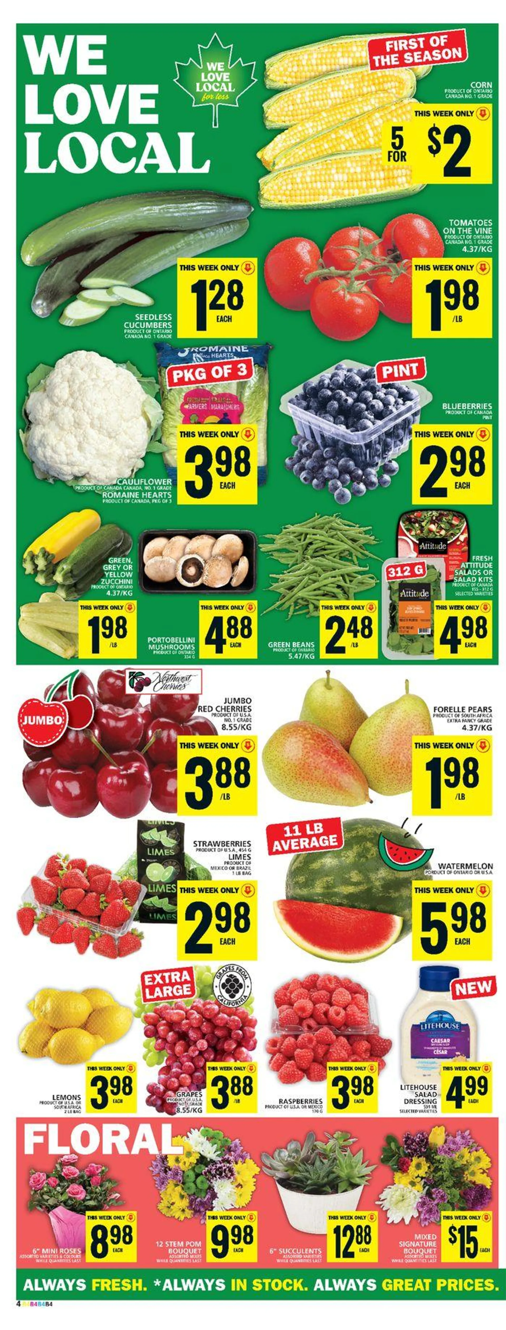 Current special promotions from July 25 to July 31 2024 - flyer page 9