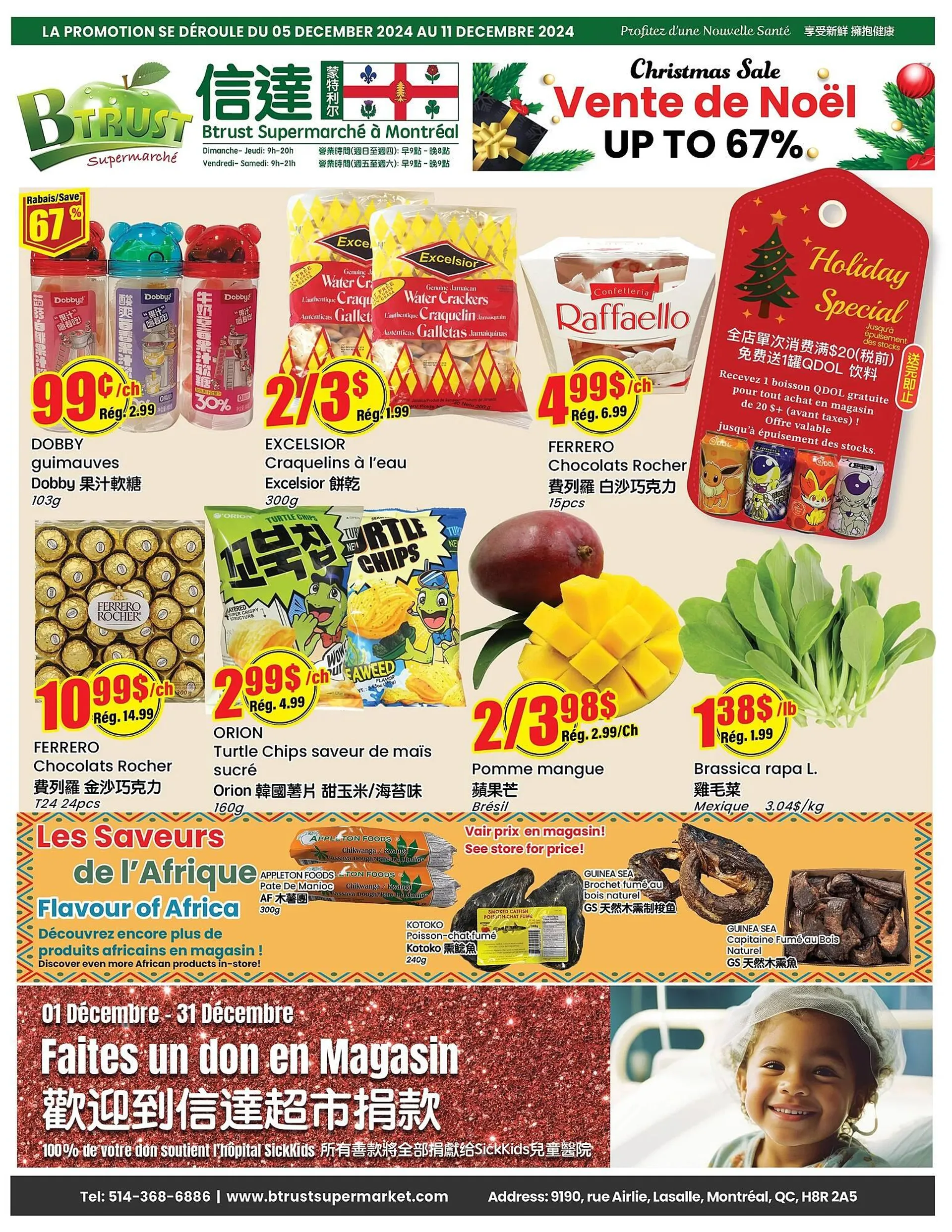 Btrust Supermarket flyer - 1