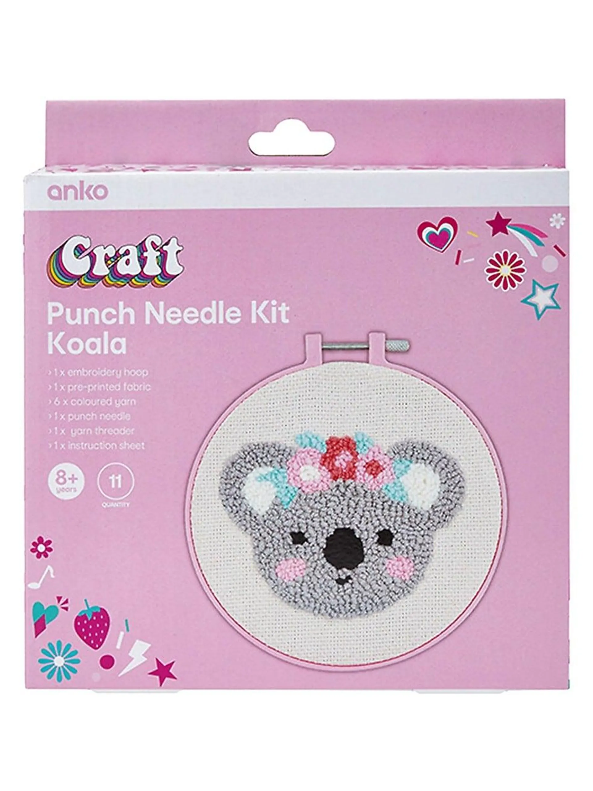 Koala Punch Needle Set