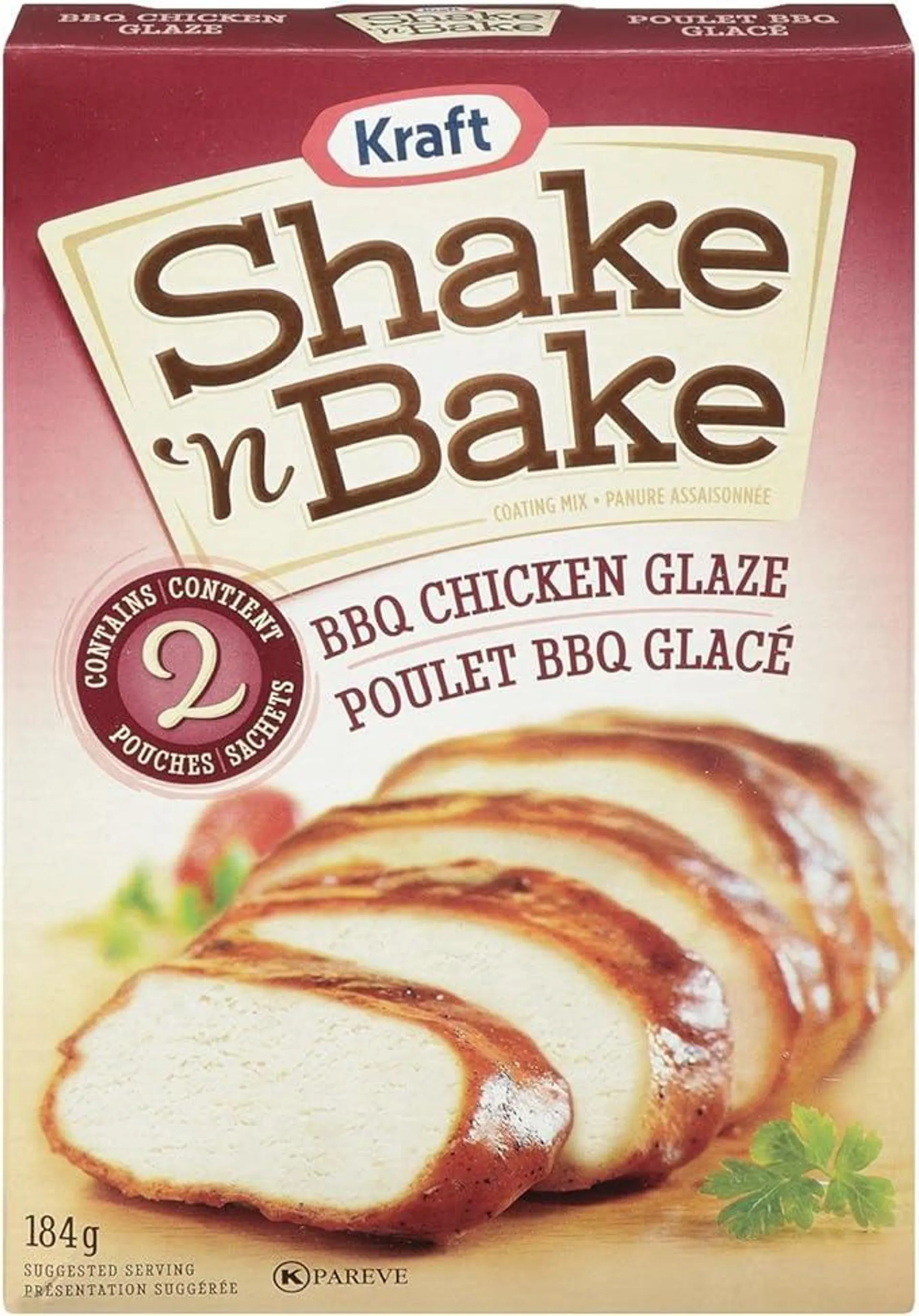 Kraft Shake n Bake BBQ Chicken 184g