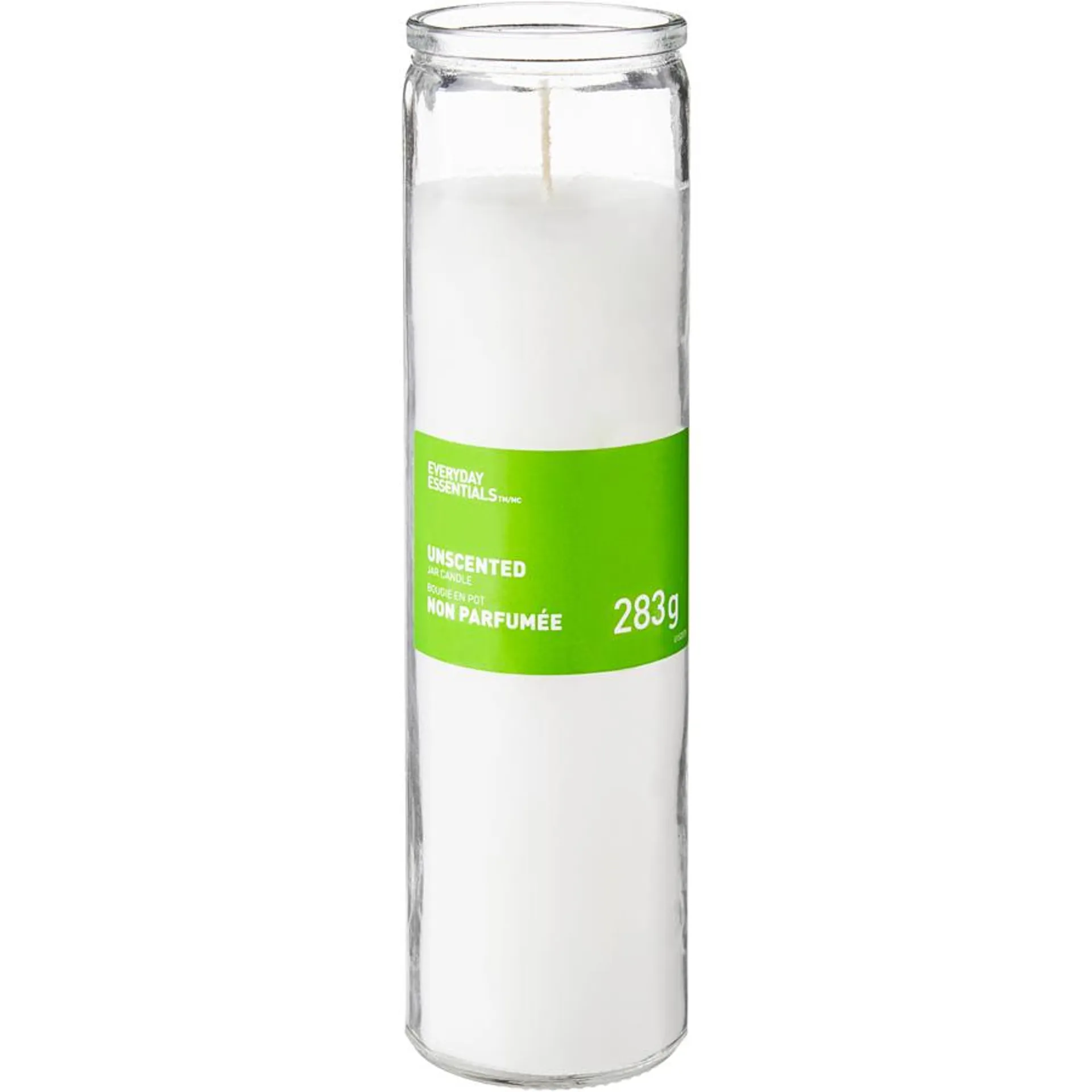 Glass Pillar Candle