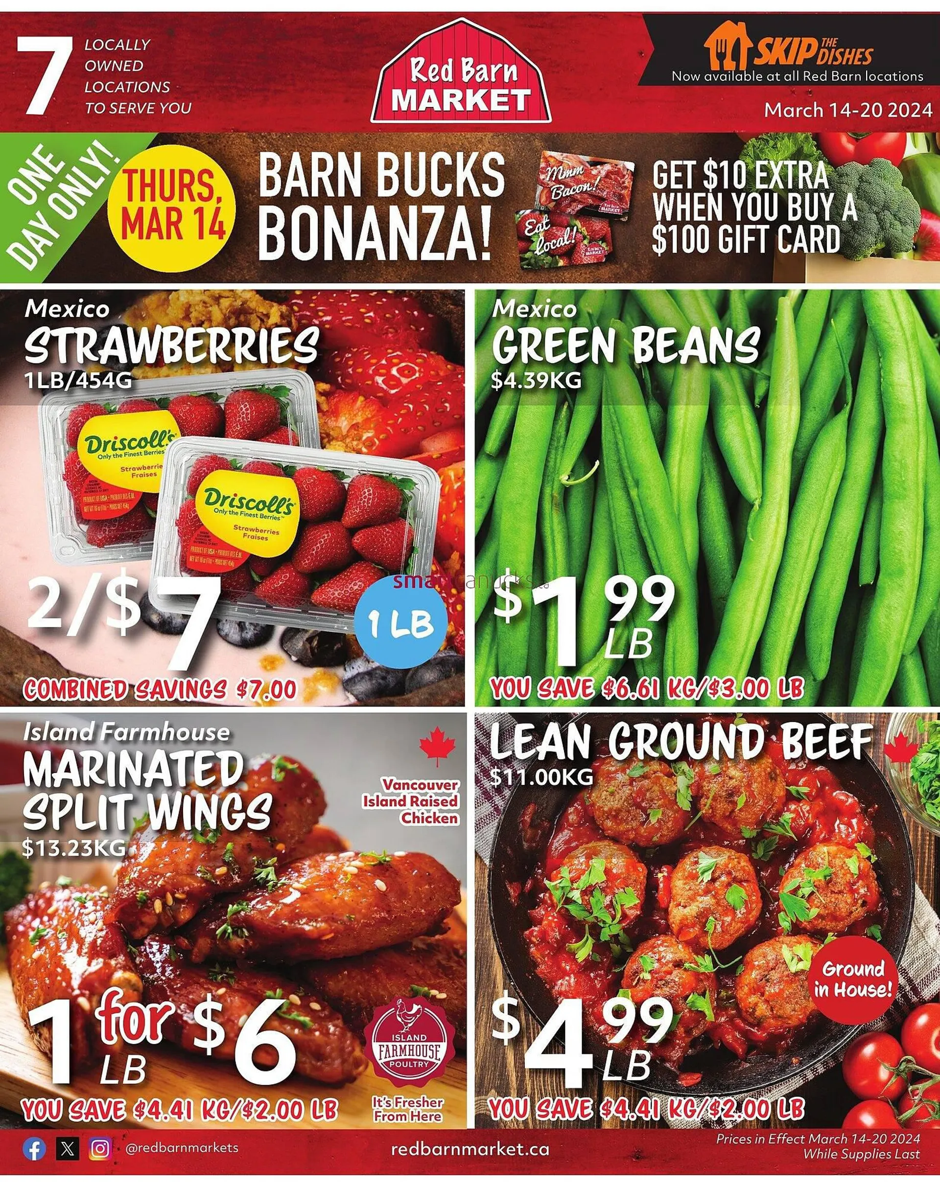 Red Barn Market flyer from March 15 to March 21 2024 - flyer page 