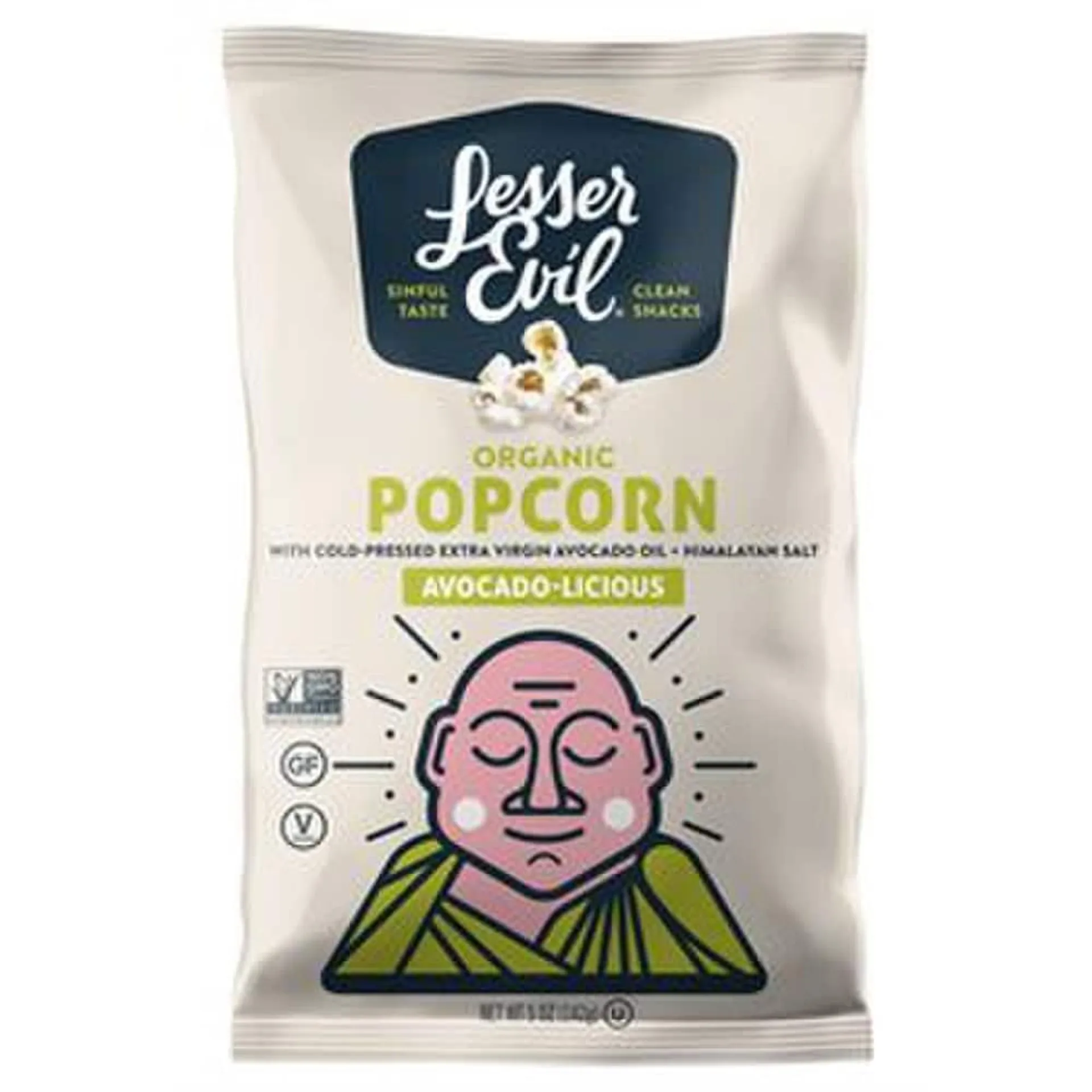 Lesser Evil Buddha Popcorn Avocado 140 g