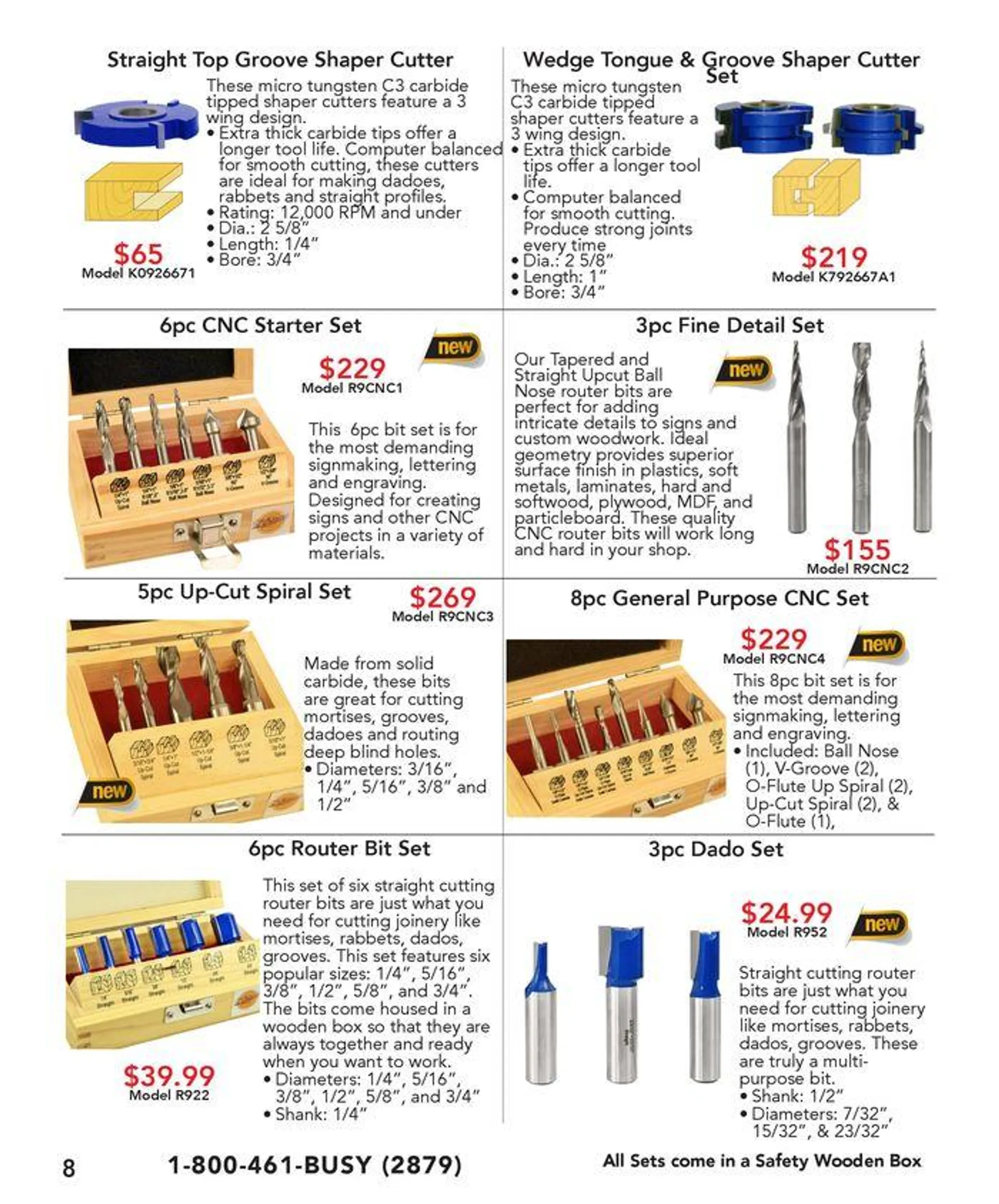 TORNADO ROUTER BIT & ACCESSORIES CATALOGUE from June 3 to June 17 2024 - flyer page 8