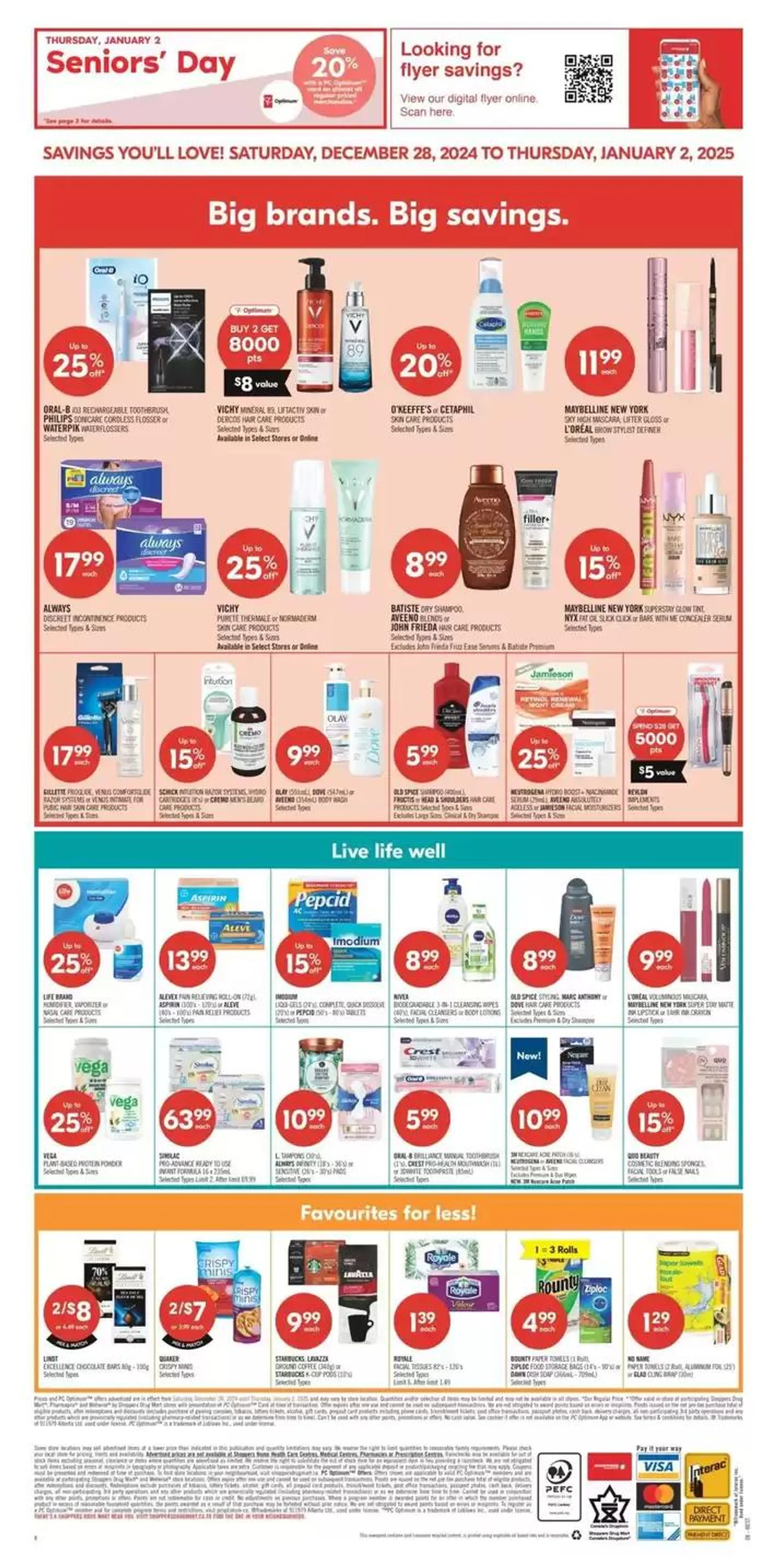 Shoppers Drug Mart Weekly ad from December 27 to January 10 2025 - flyer page 9