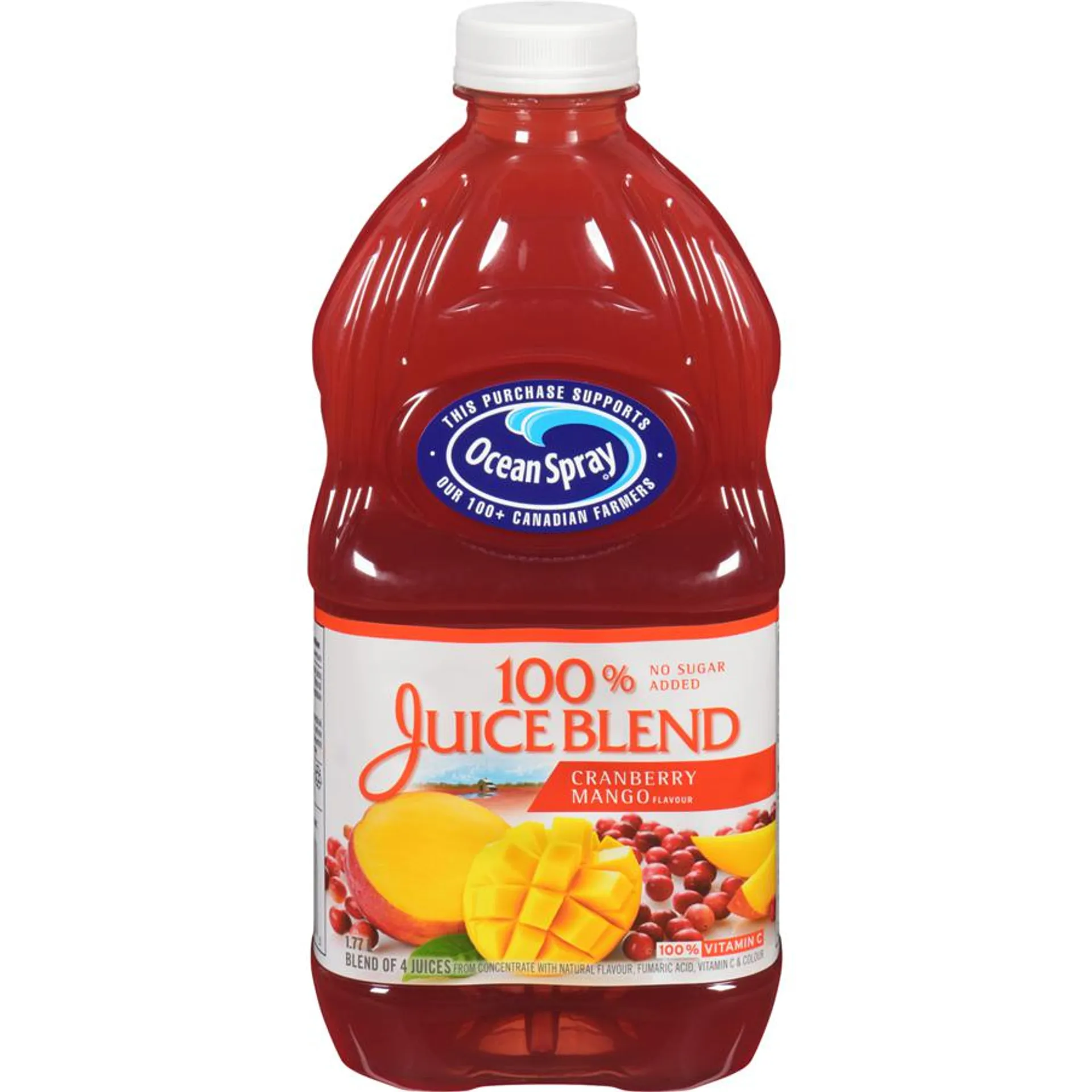 100% Juice Blends 100% Juice, Cranberry & Mango