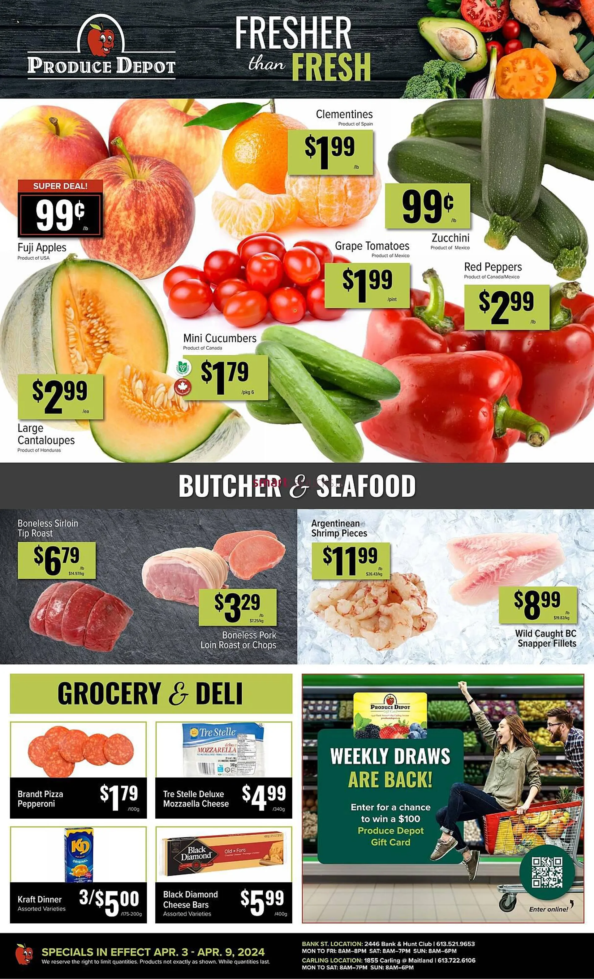 Produce Depot flyer from April 3 to April 30 2024 - flyer page 