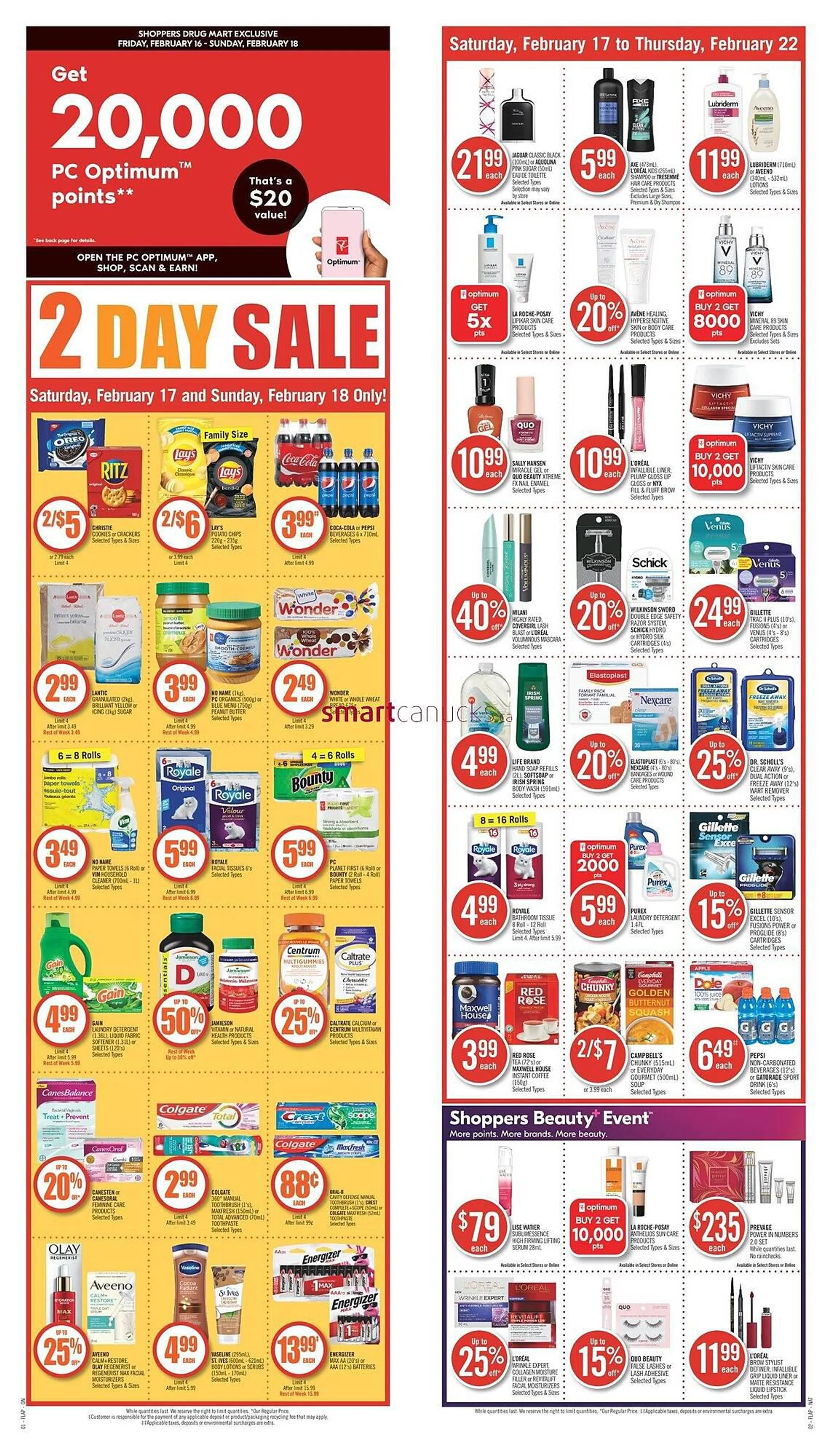 Shoppers Drug Mart flyer from February 15 to February 21 2024 - flyer page 