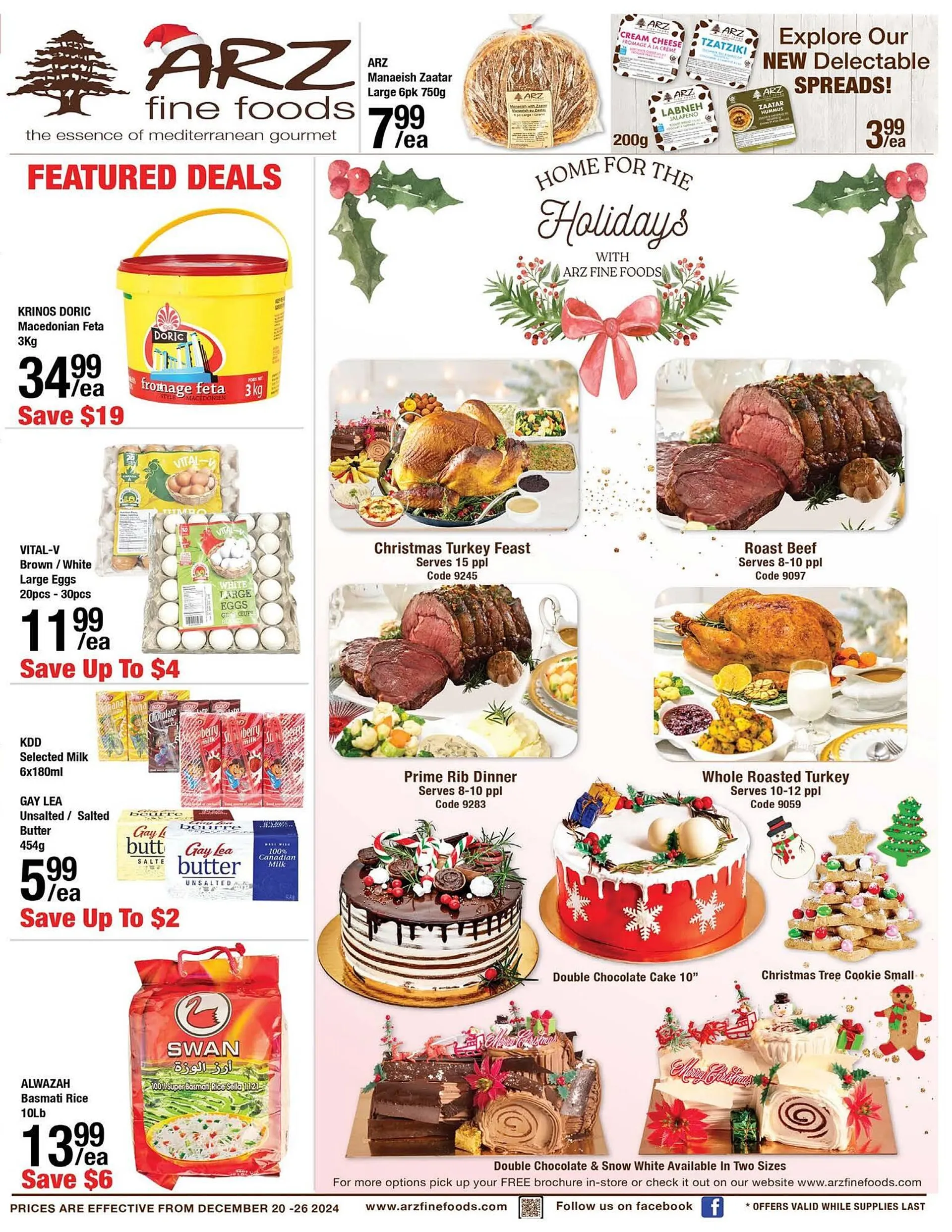 Arz Fine Foods flyer - 1