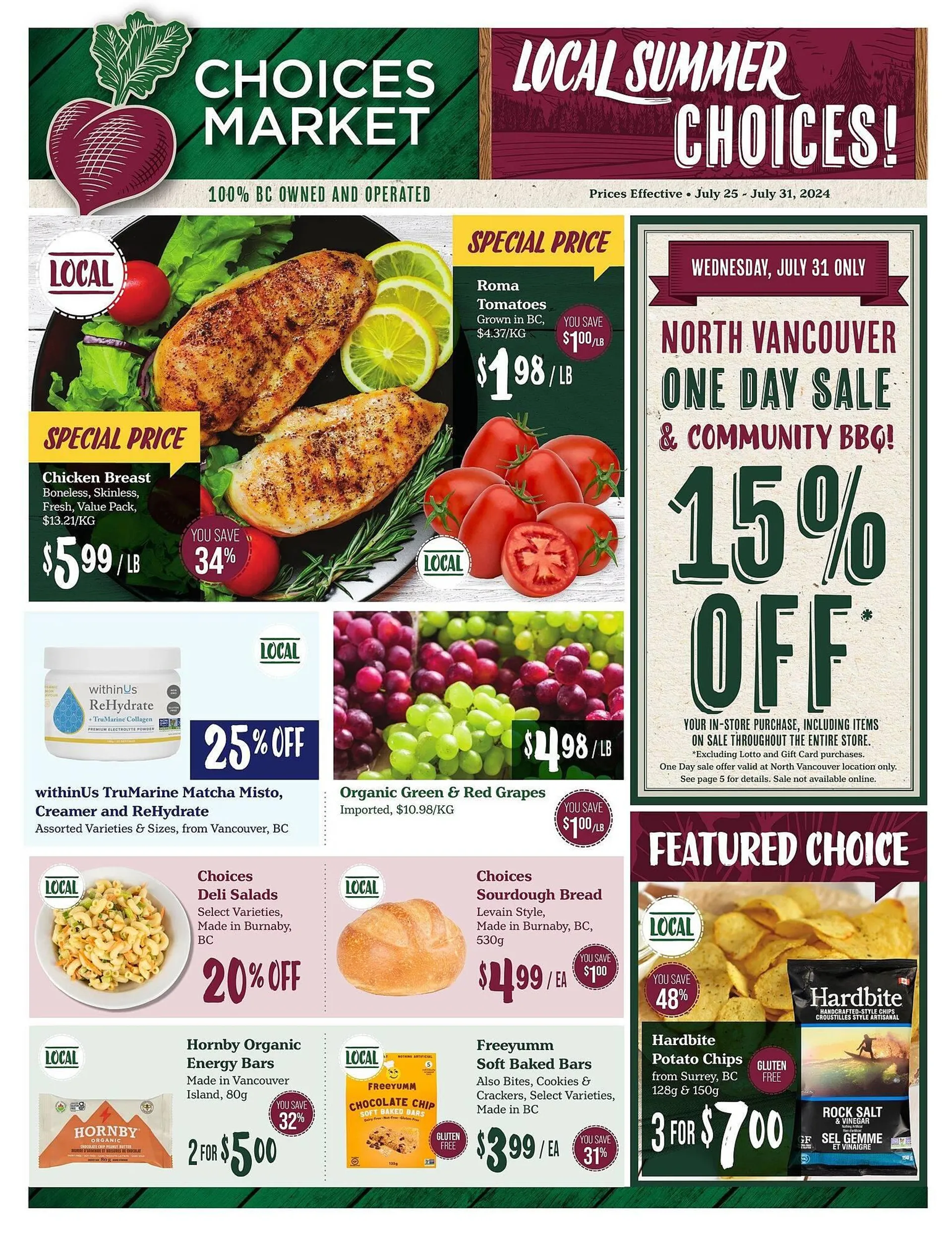 Choices Market flyer - 1