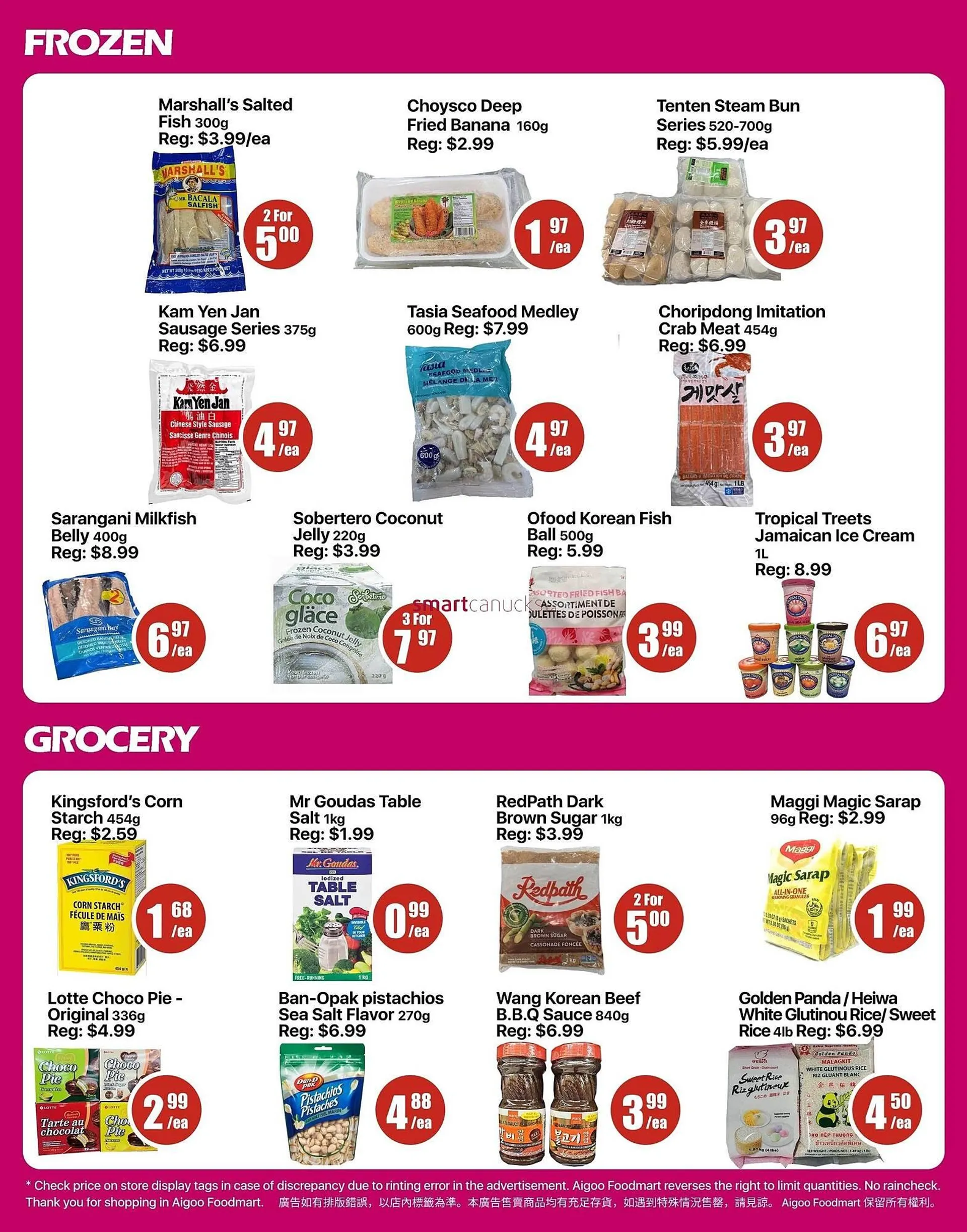 Aigoo Foodmart flyer from May 22 to May 28 2025 - flyer page 3