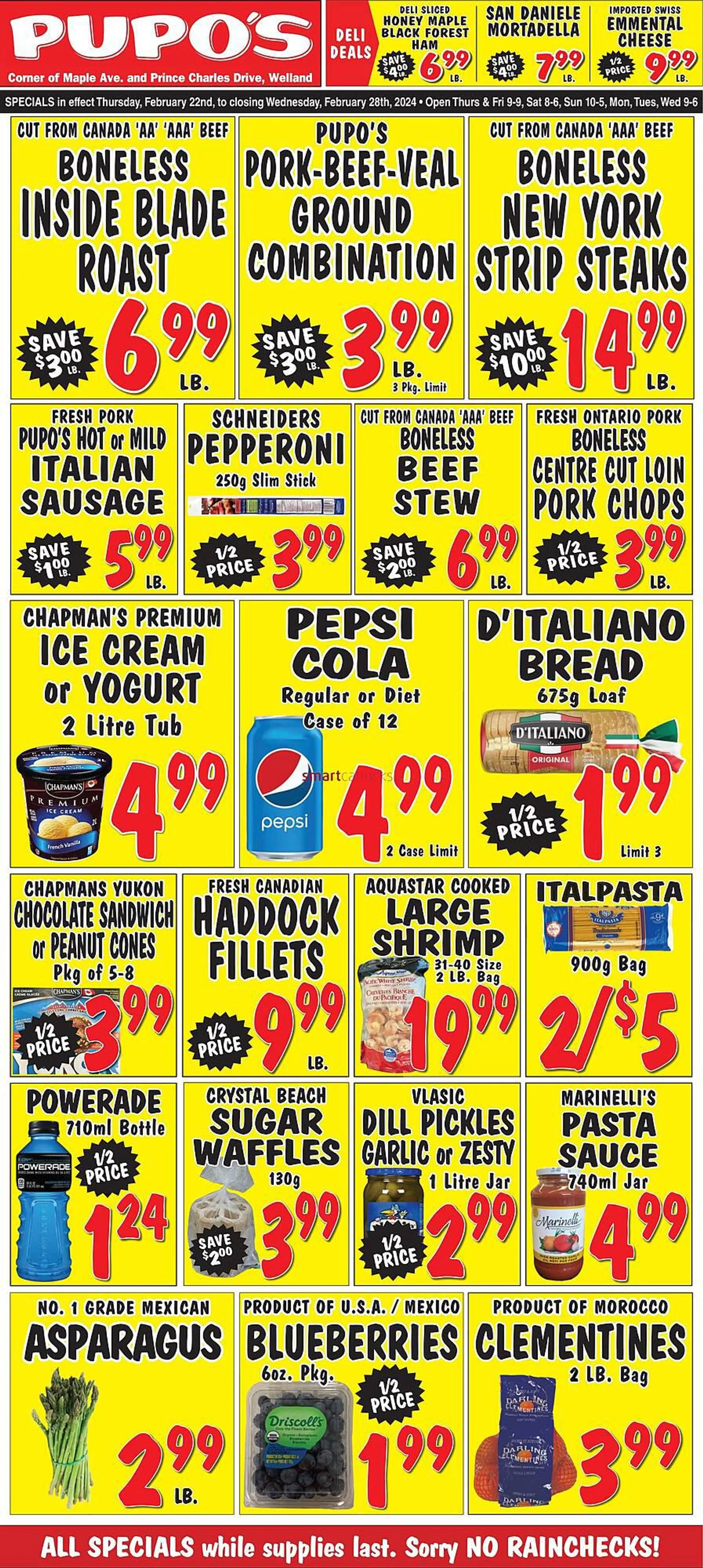 Pupo's Food Market flyer from February 22 to February 28 2024 - flyer page 