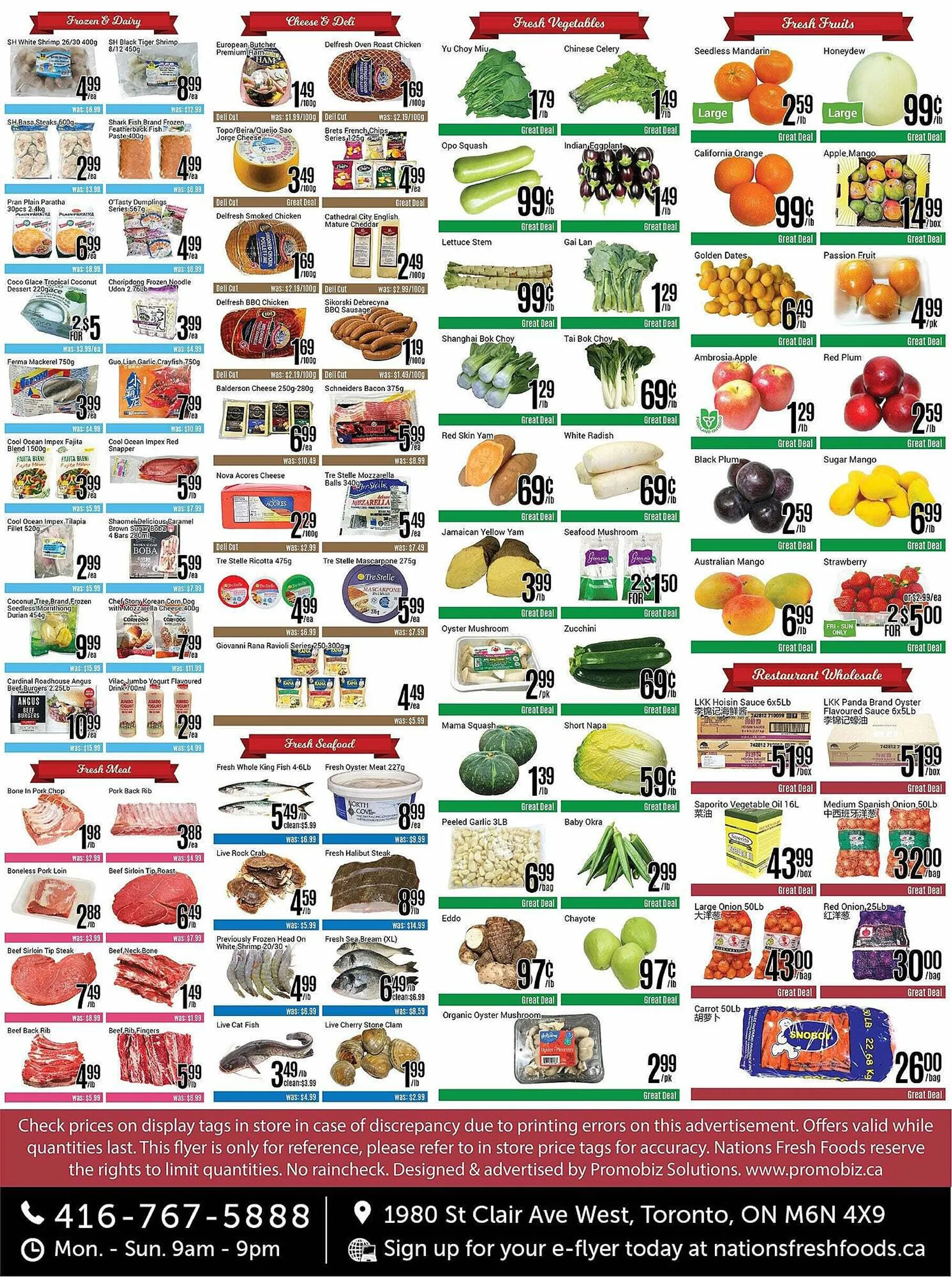 Nations Fresh Foods flyer from March 29 to April 5 2024 - flyer page 2