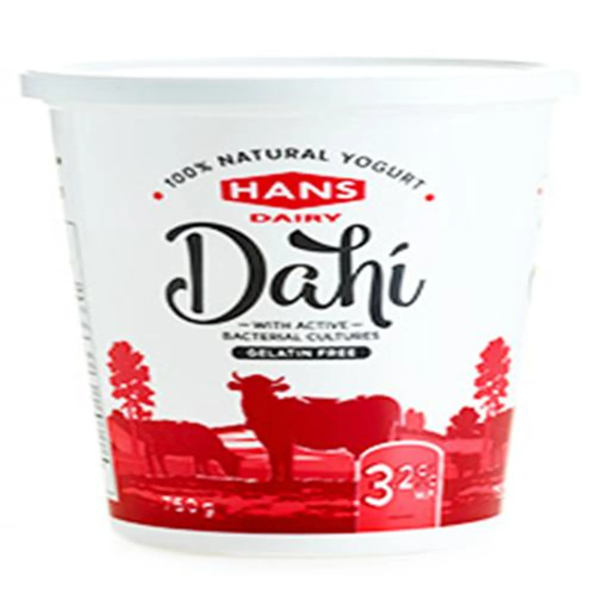 Hans Dahi 3.2% 750g