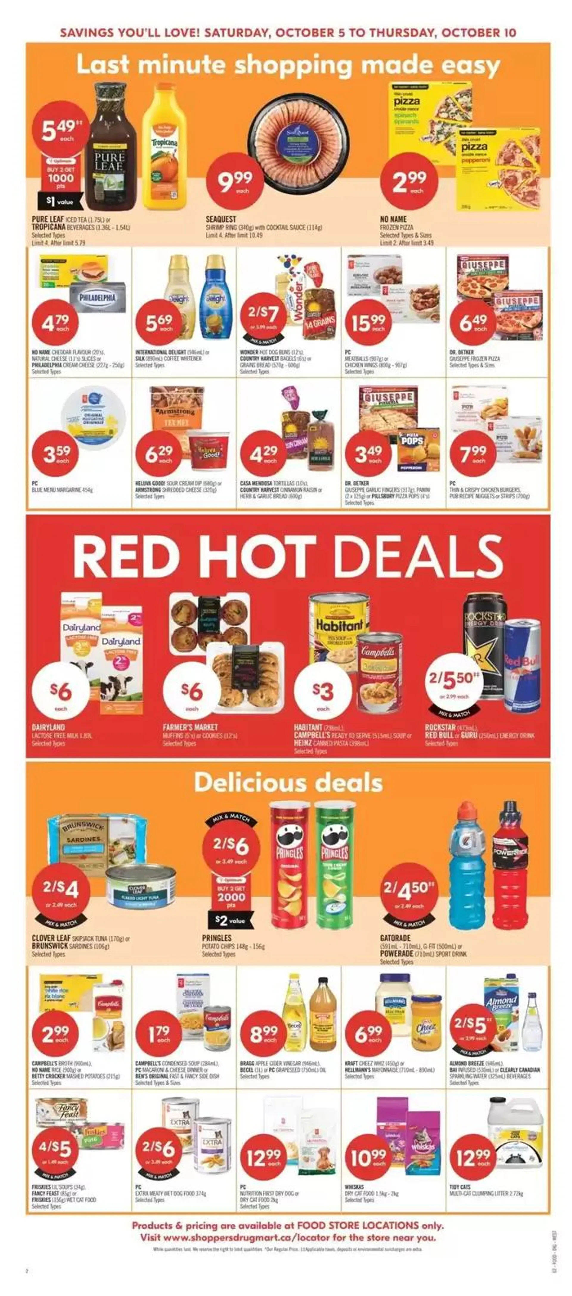 Current bargains and offers from October 5 to October 10 2024 - flyer page 18