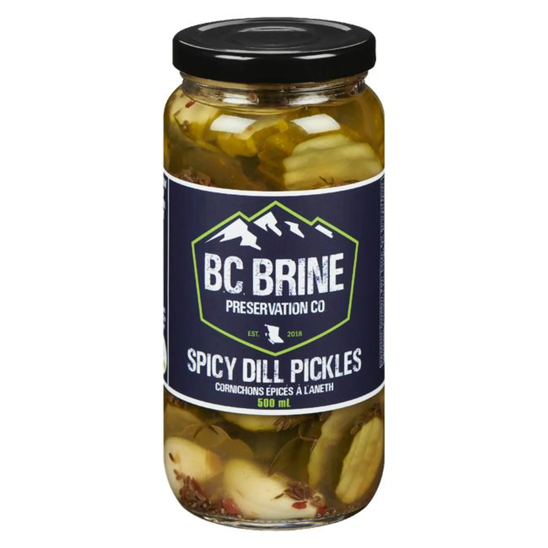 B.C. Brine Preservation Co. - Spicy Dill Pickles
