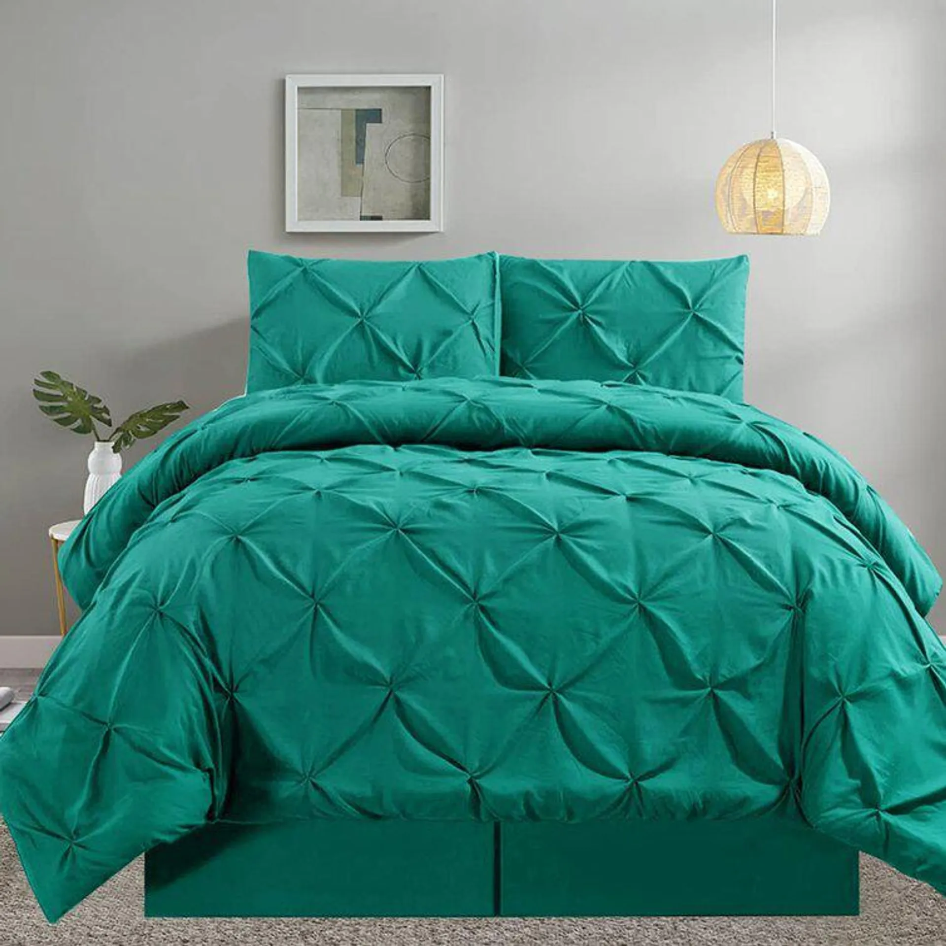 Microfiber Sateen Comforter Set