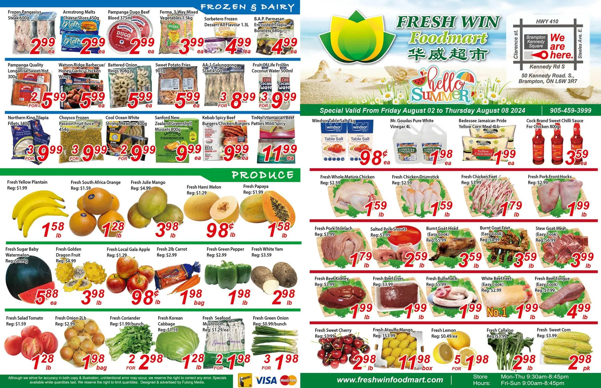 Fresh Win Foodmart flyer - 1