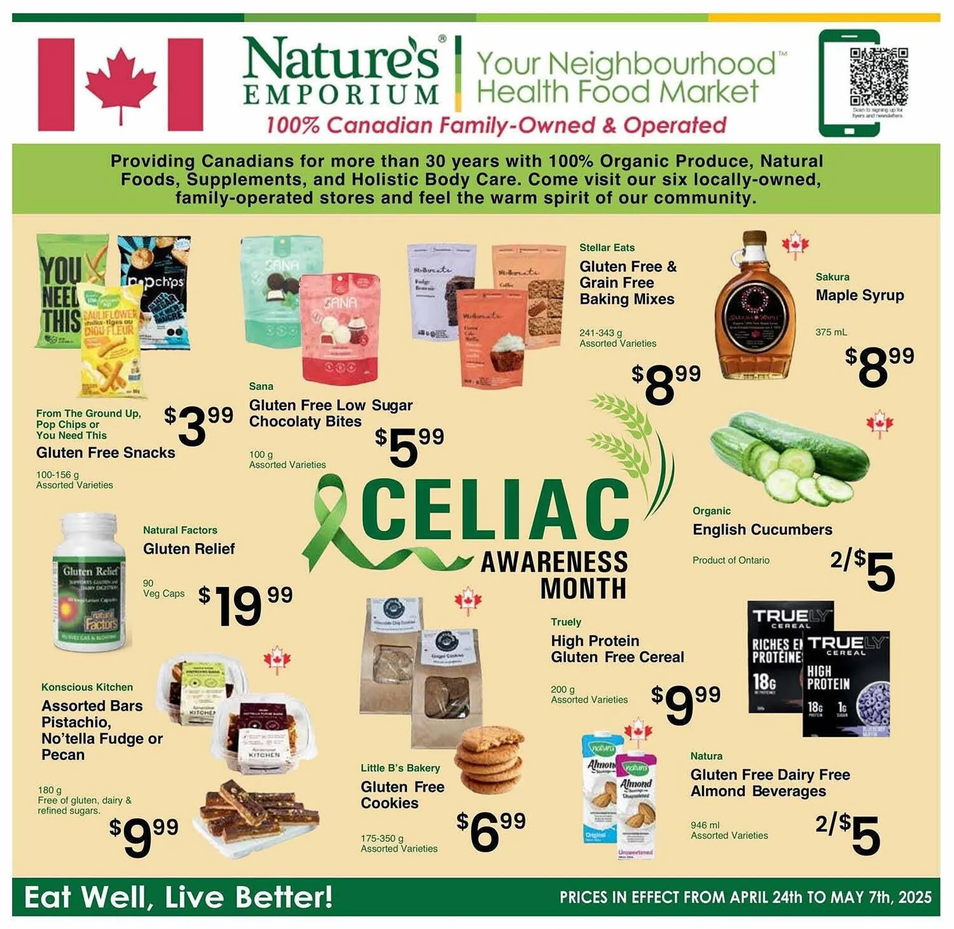 Natures Emporium flyer - 1
