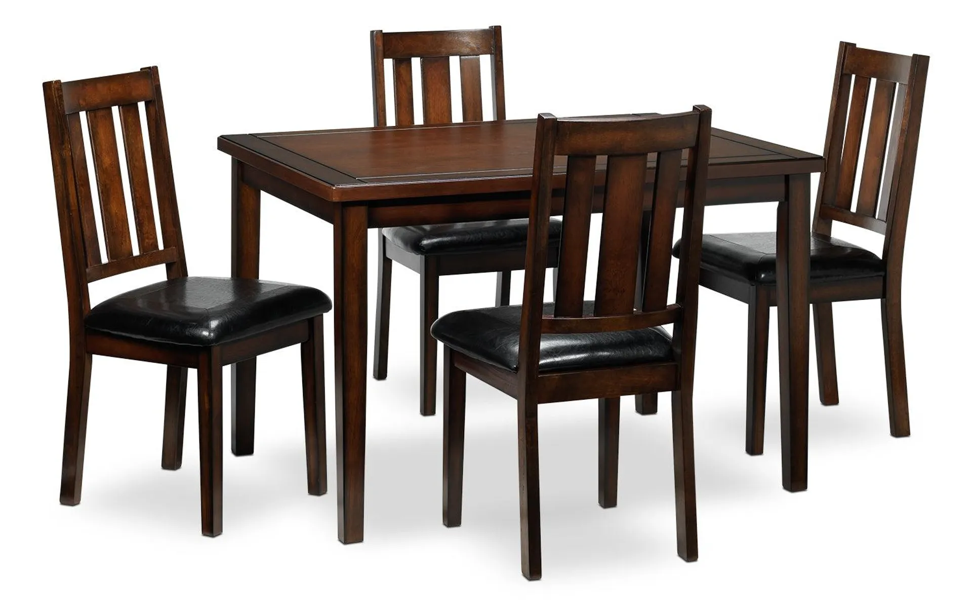 Boyd 5-Piece Dining Set - Dark Brown Cherry