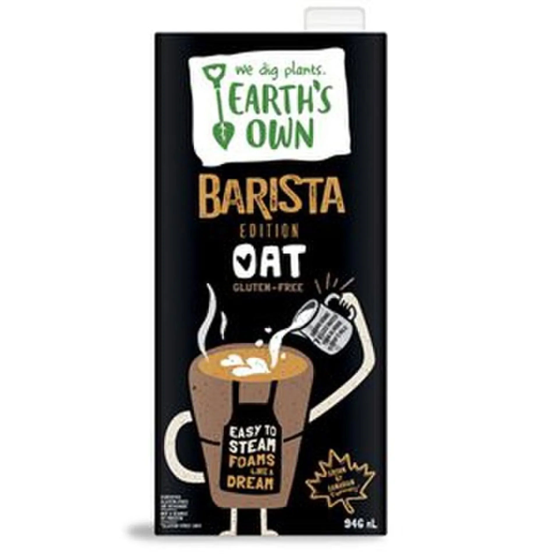 Earths Own Oat Beverage Barista Blend 946 ml