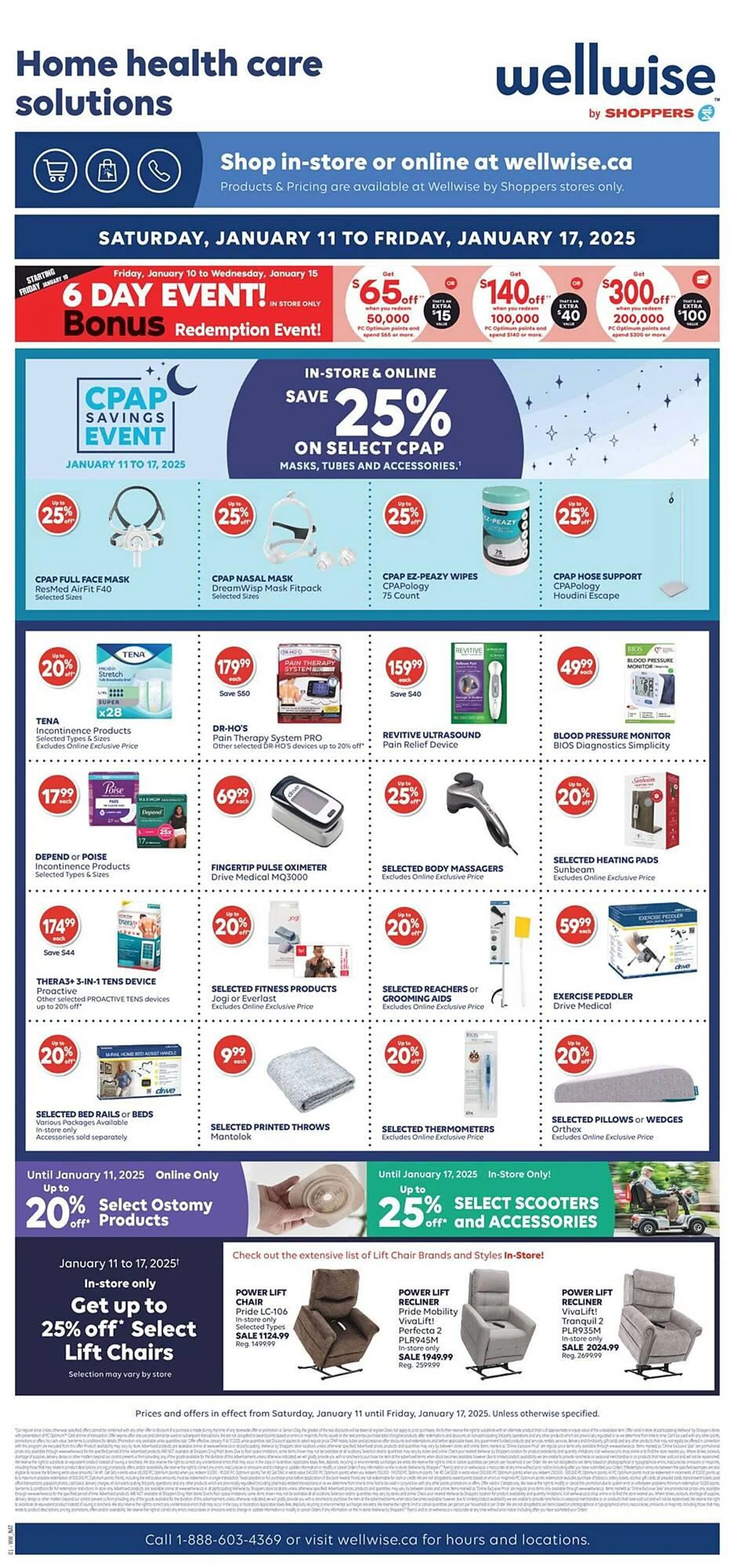 Shoppers Drug Mart flyer from January 9 to January 16 2025 - flyer page 25