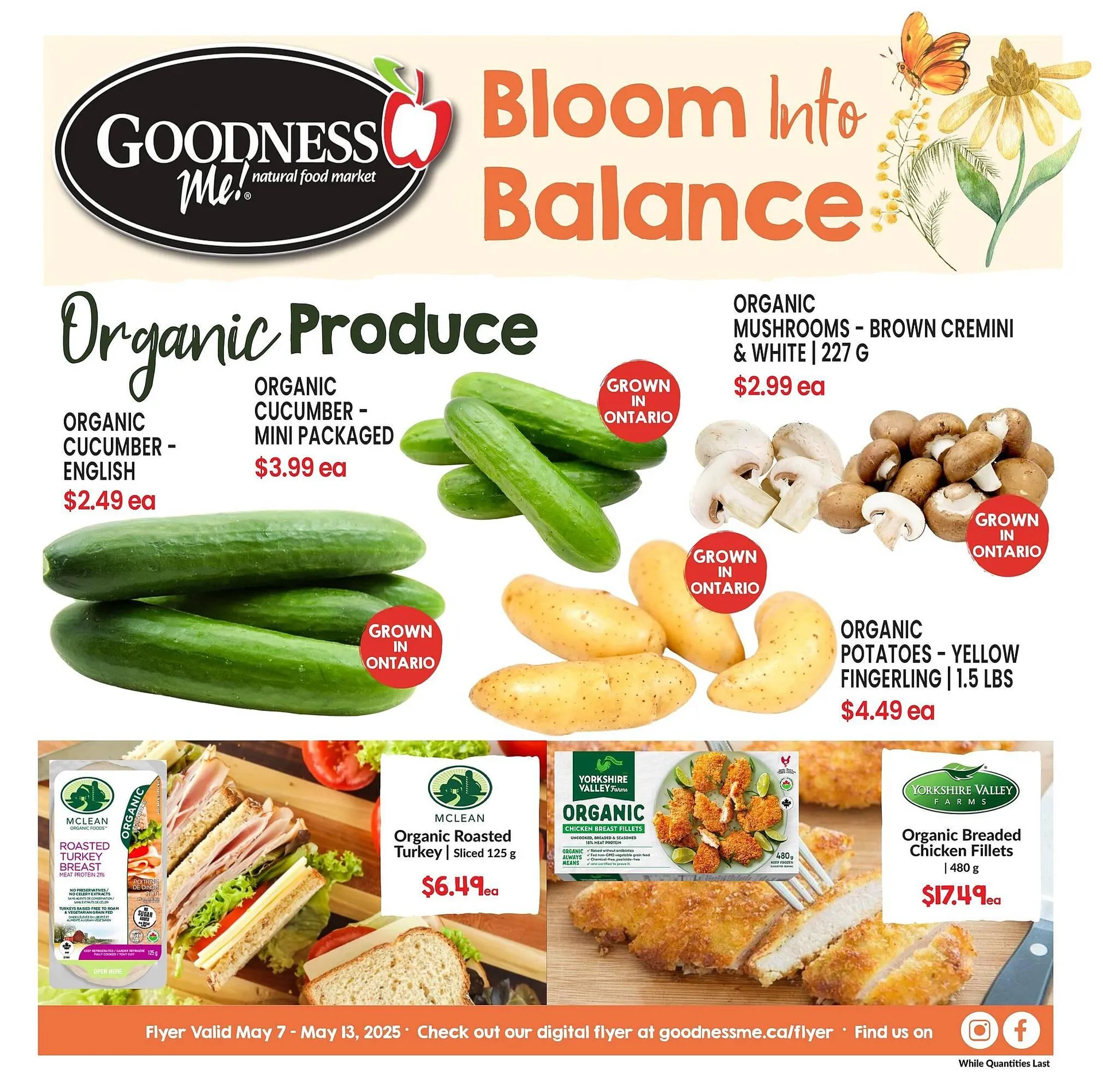 Goodness Me flyer - 1