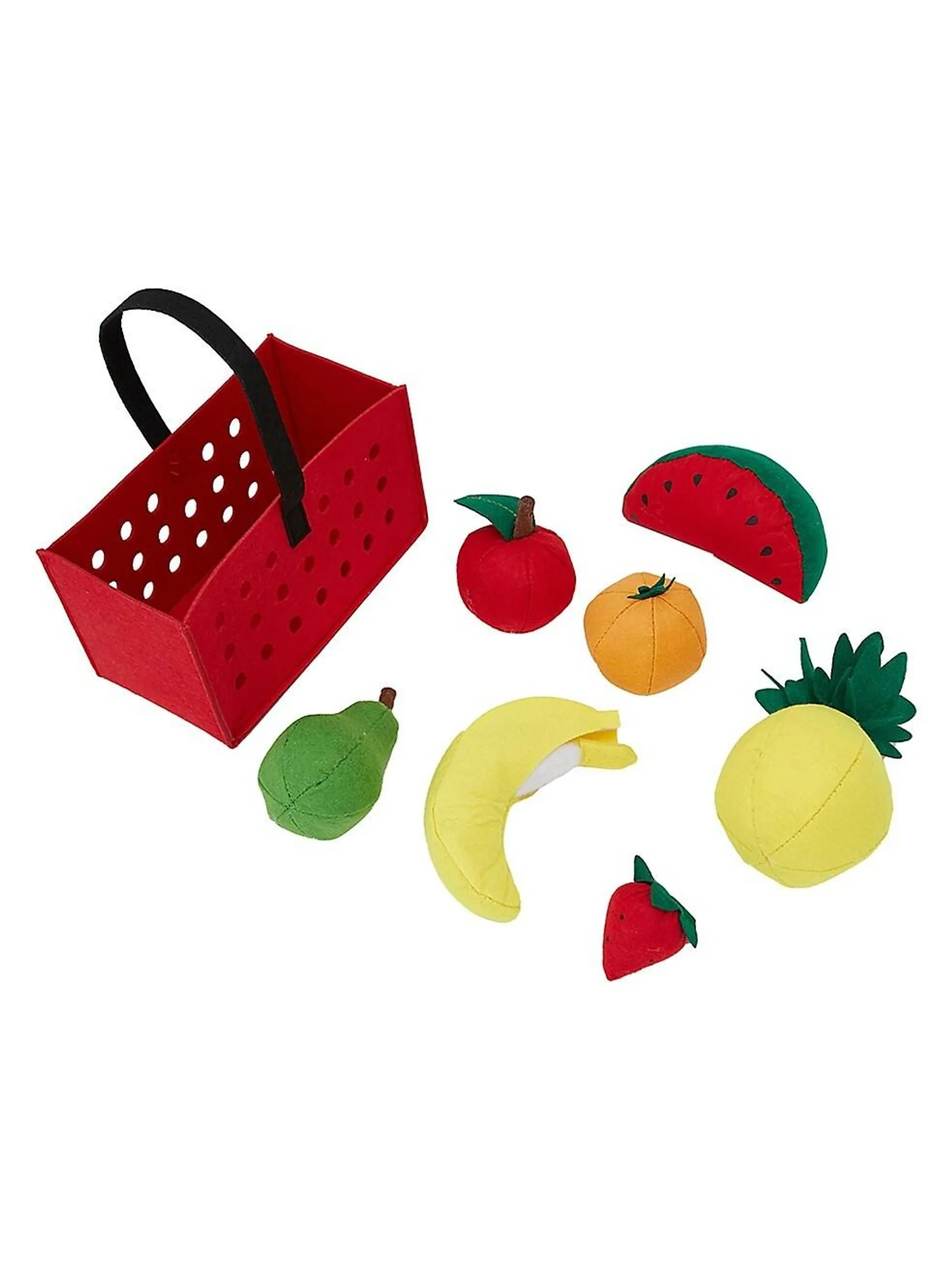 Fruits and Vegetable Basket Toy Set