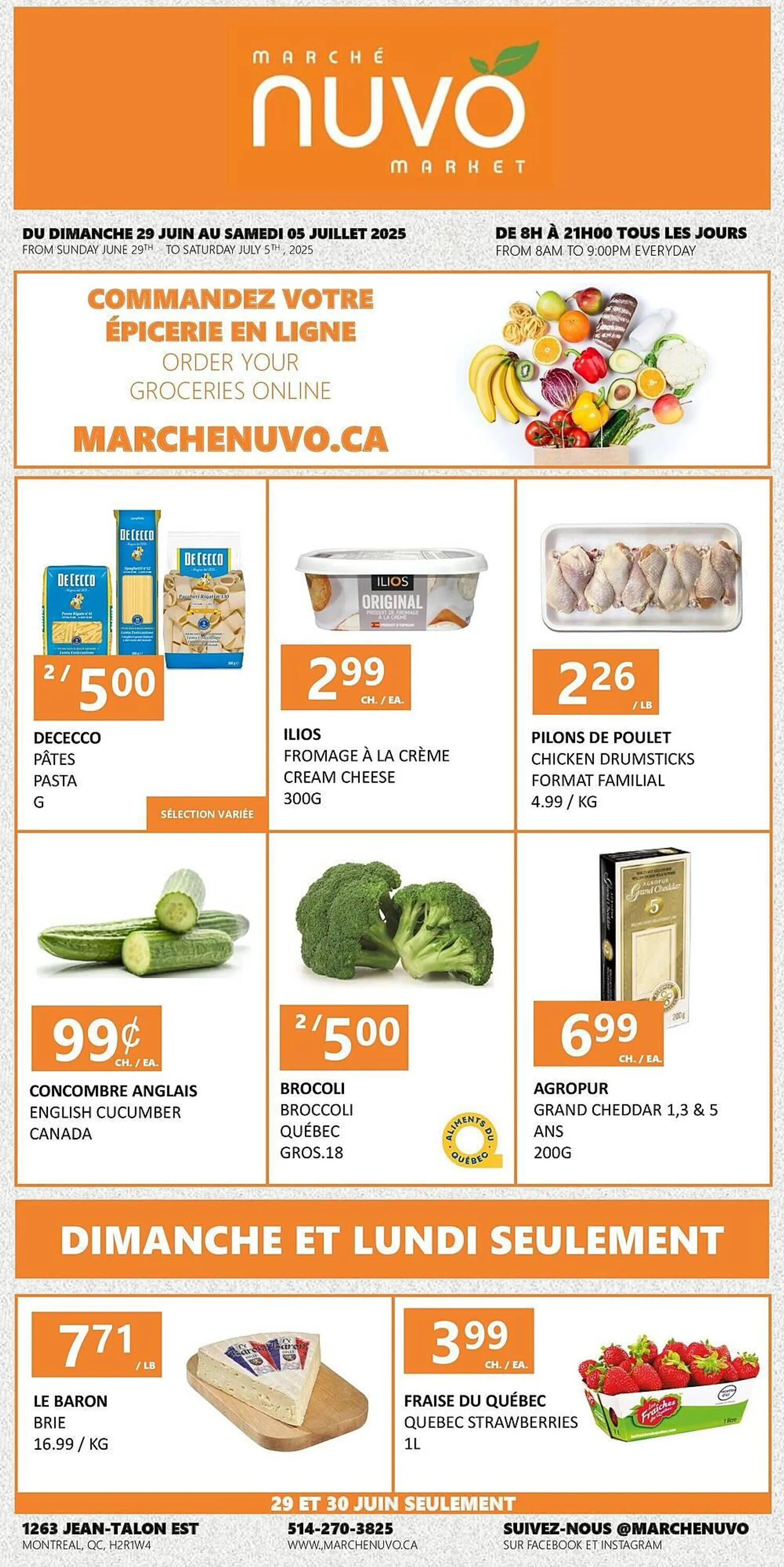 Marche Nuvo flyer from June 27 to July 2 2025 - flyer page 1
