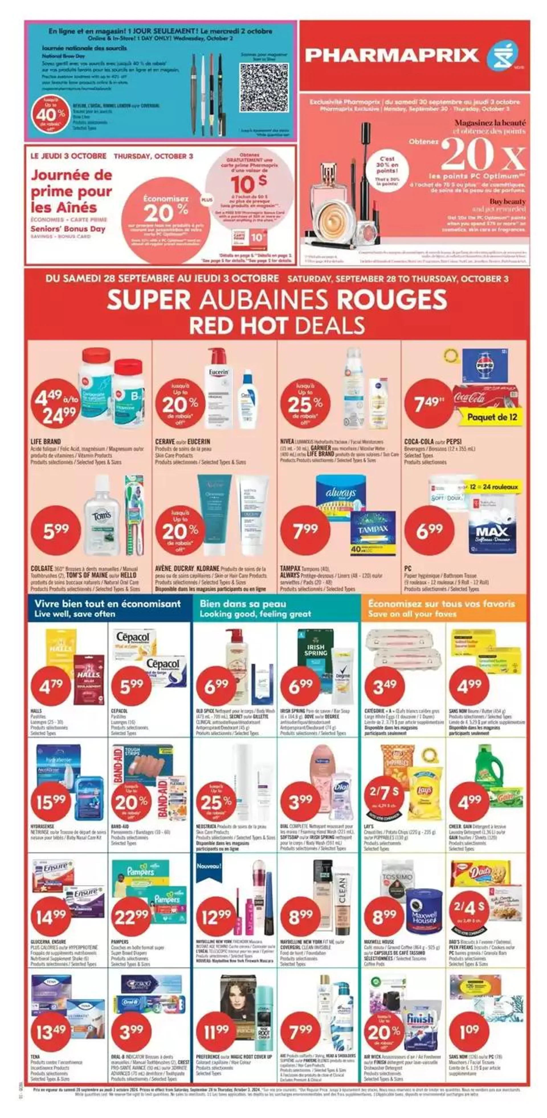 Shoppers Drug Mart Weekly ad from September 28 to October 3 2024 - flyer page 12