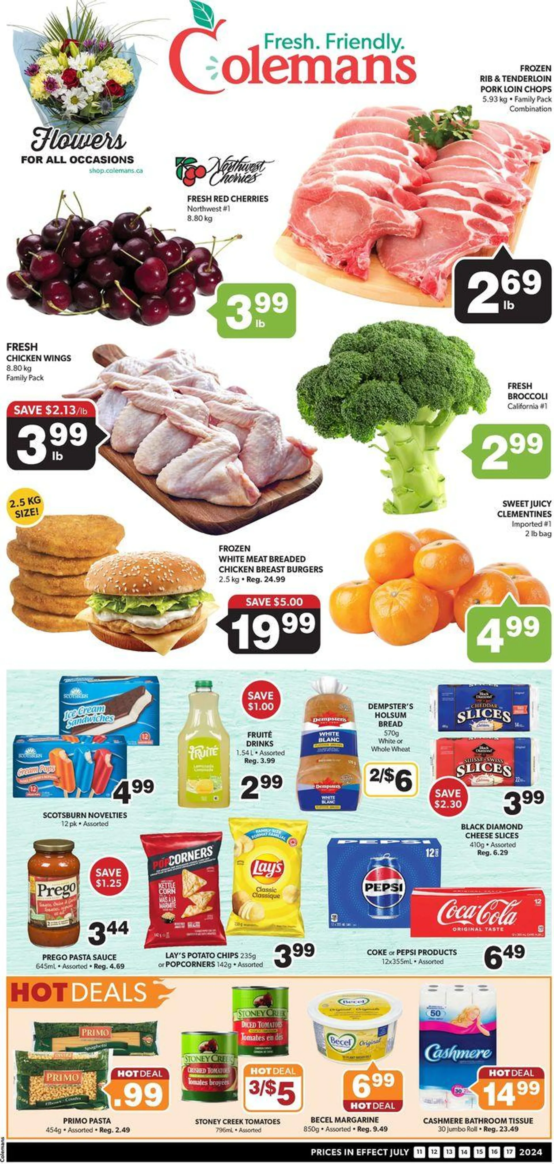 Current bargains and offers from July 11 to July 17 2024 - flyer page 1