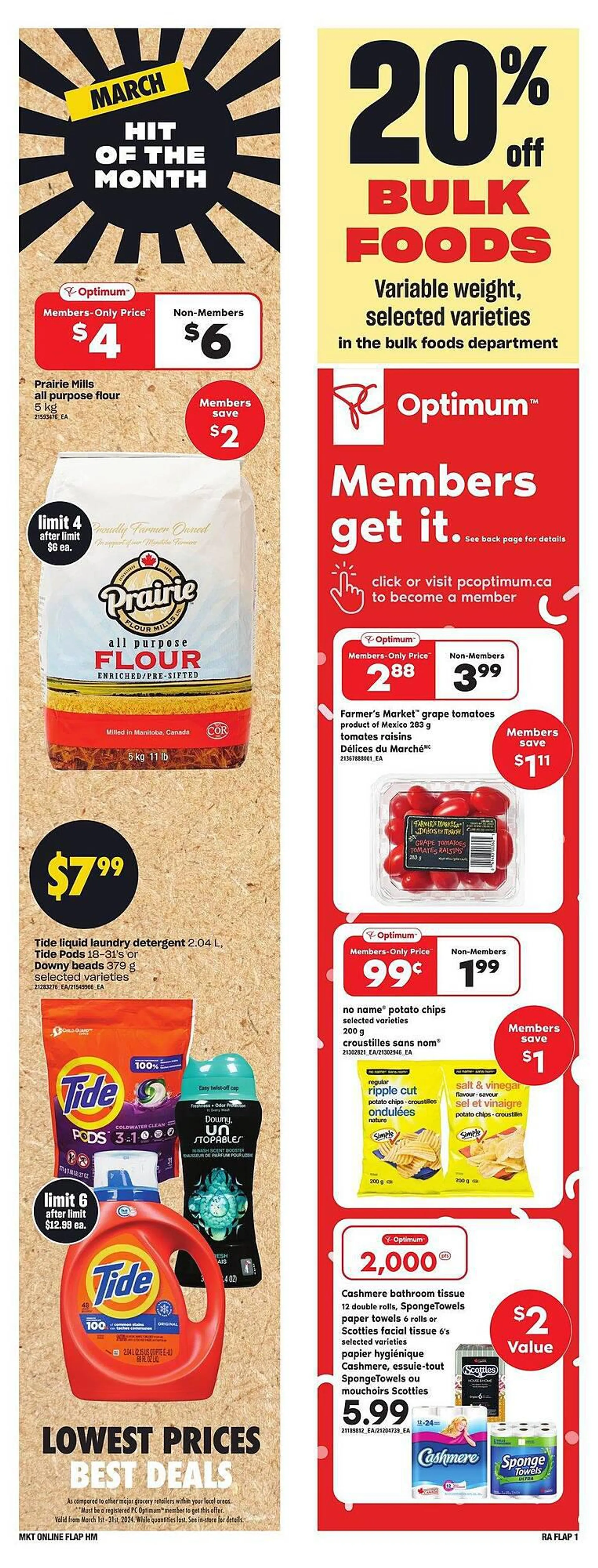 Atlantic Superstore flyer from March 7 to April 3 2024 - flyer page 