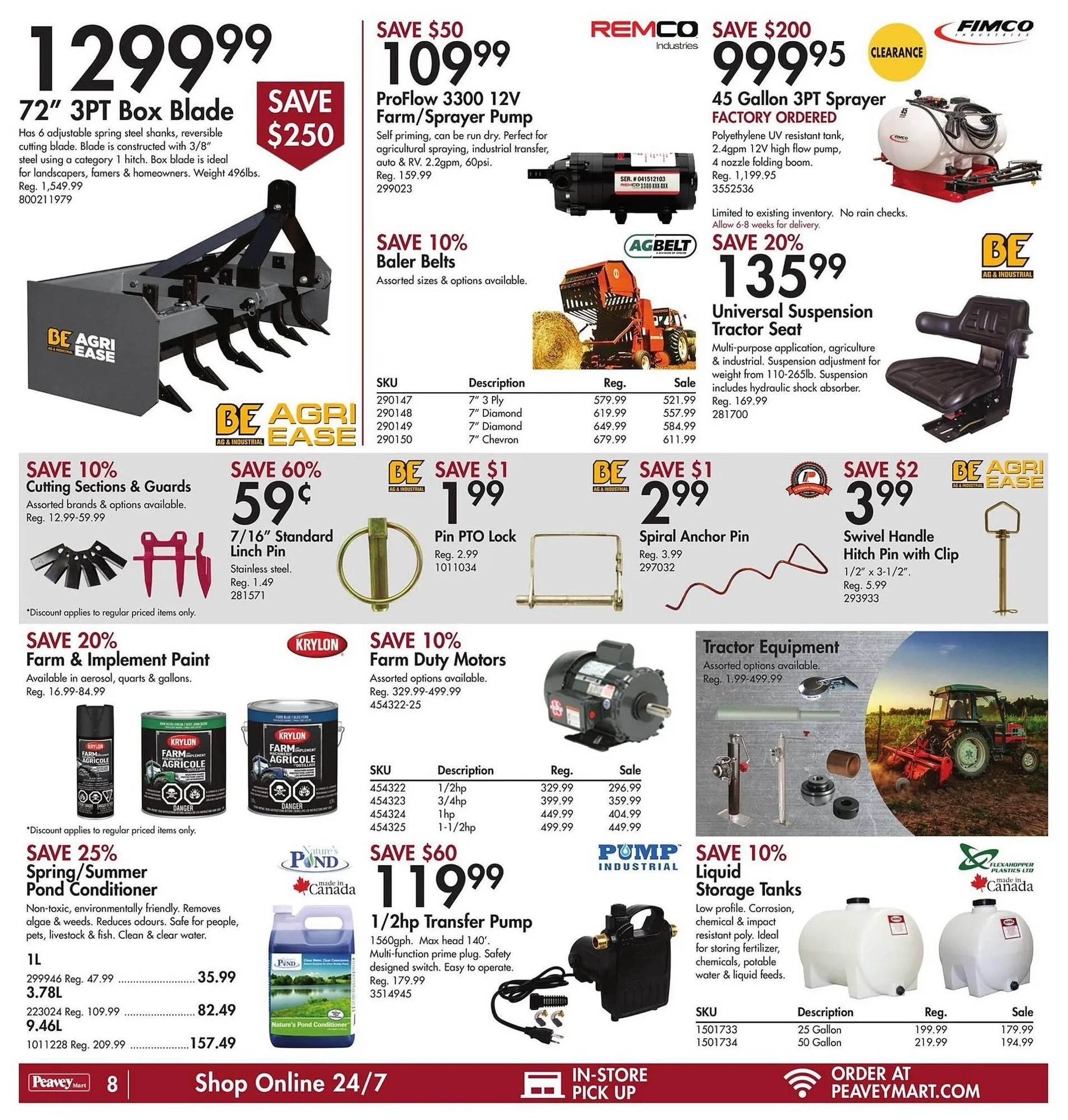 Peavey Mart flyer - 10