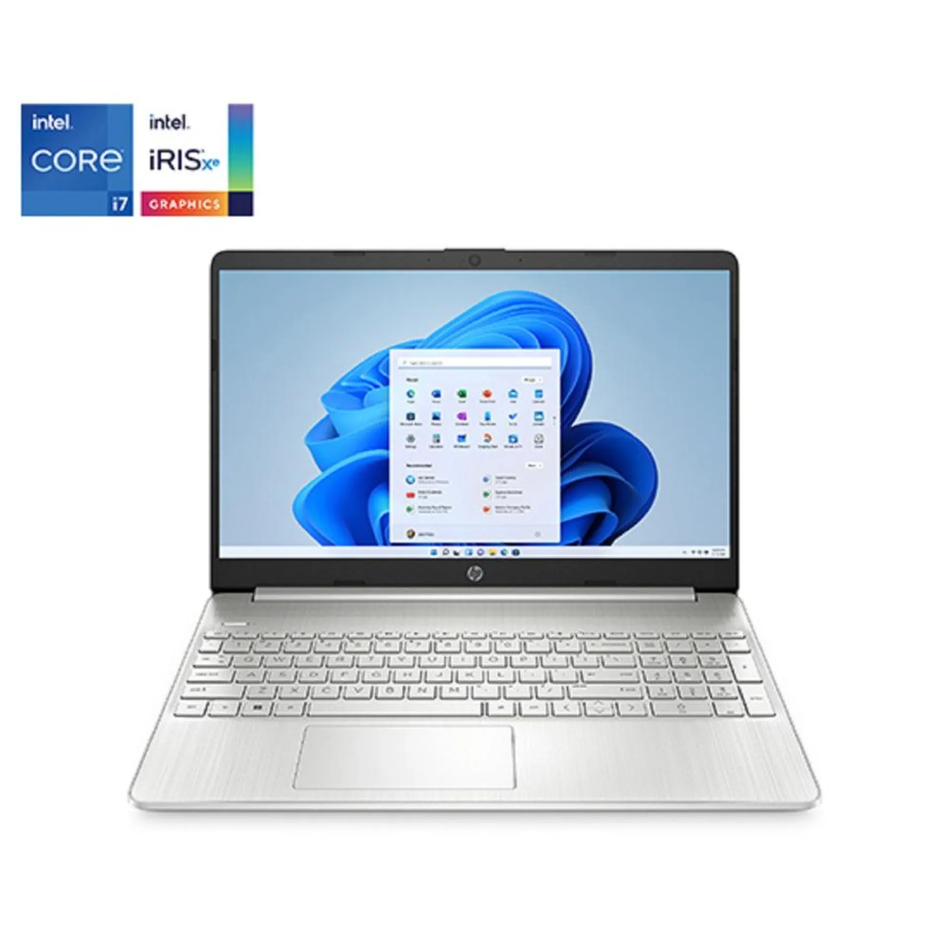 HP 15.6" Laptop - Intel Core i7-1255U - Intel Iris Xe - 16 GB DDR4 - 512 GB SSD - Windows 11 Home