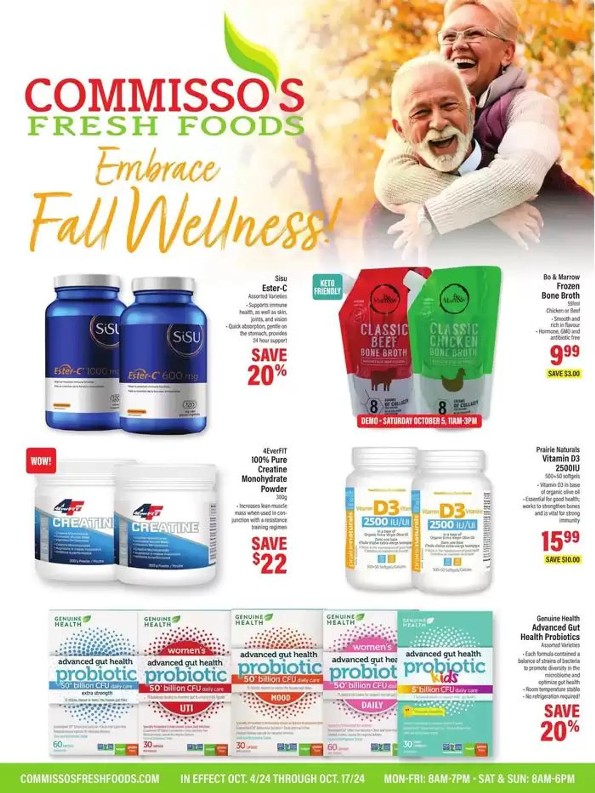 Commissos Fresh Foods weeky flyer - 1