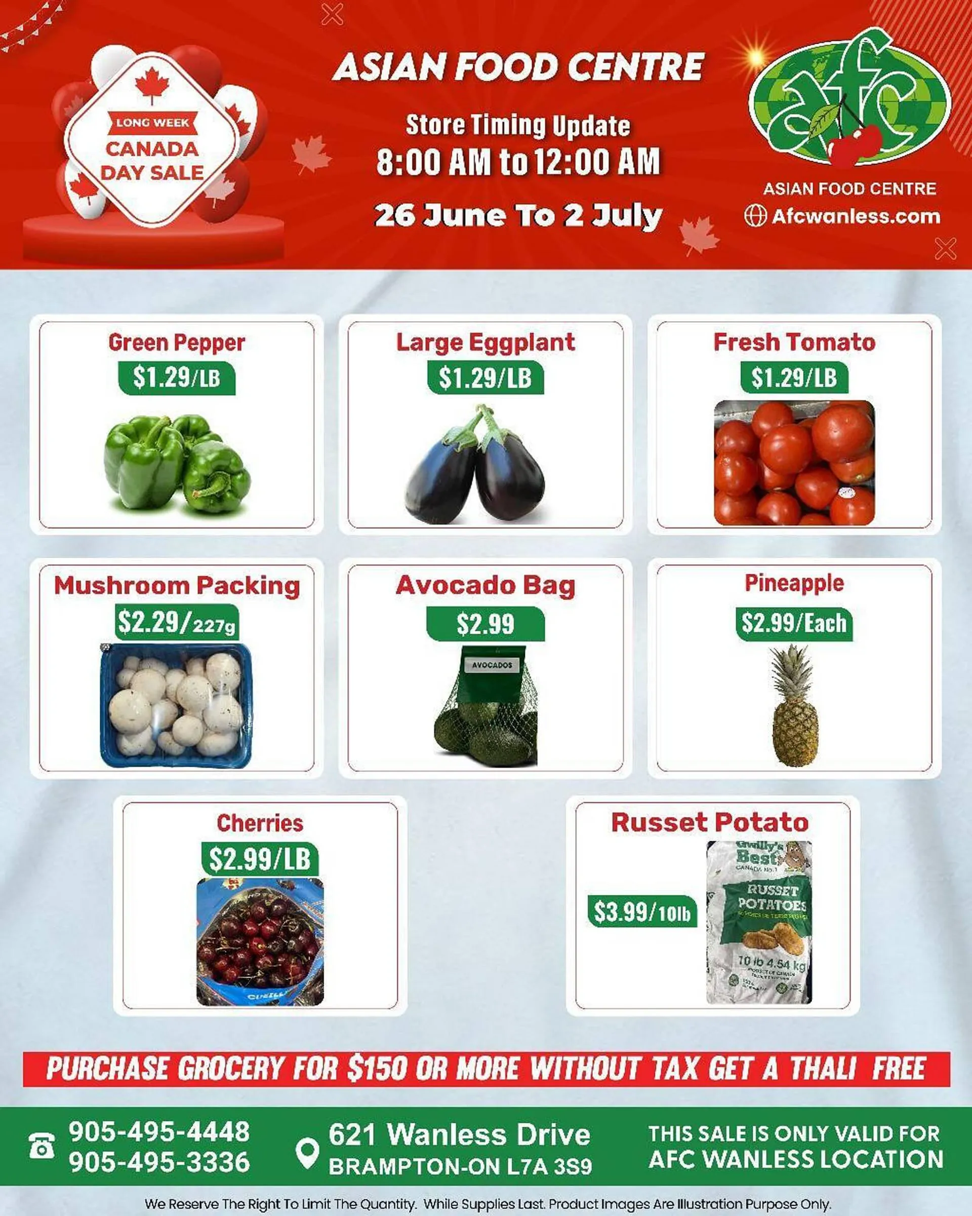 Asian Food Centre flyer from June 26 to July 2 2025 - flyer page 1