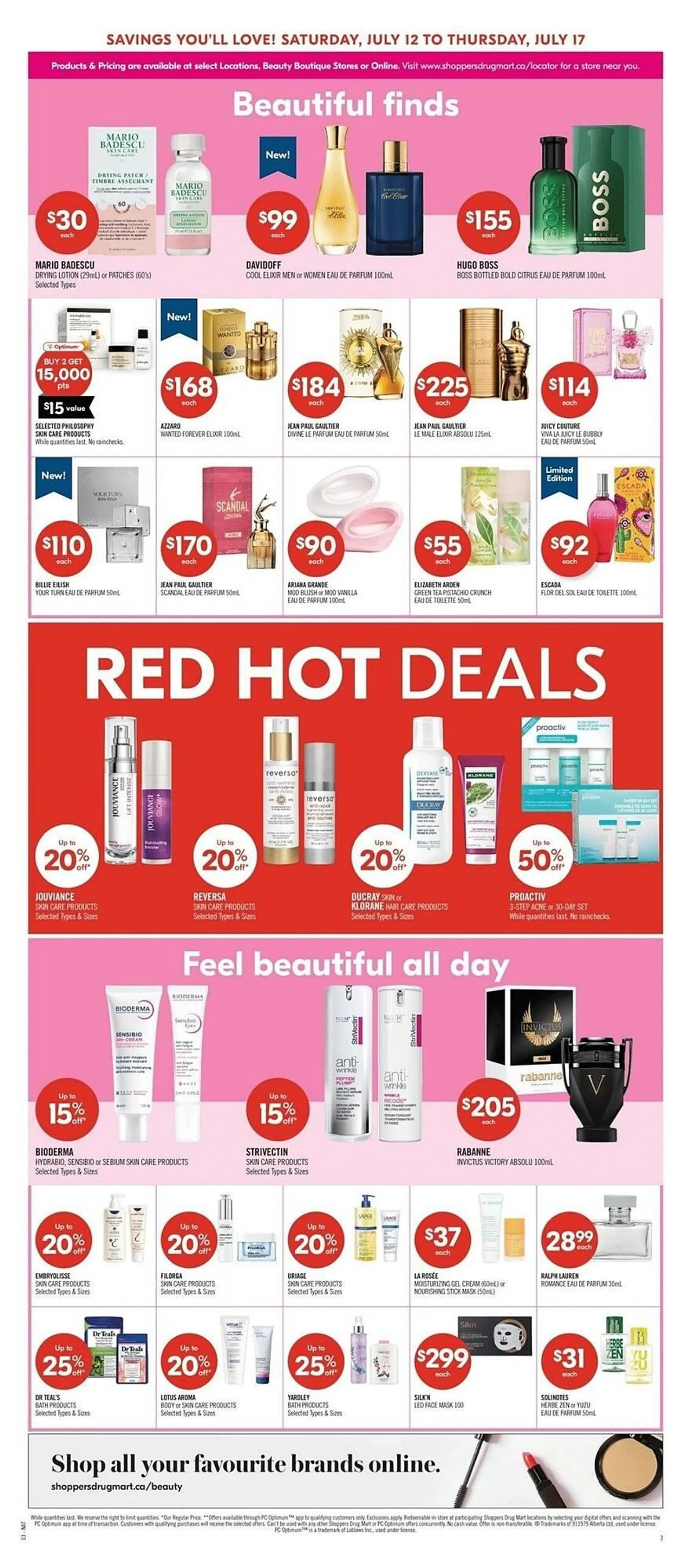Shoppers Drug Mart flyer from July 12 to July 17 2025 - flyer page 12