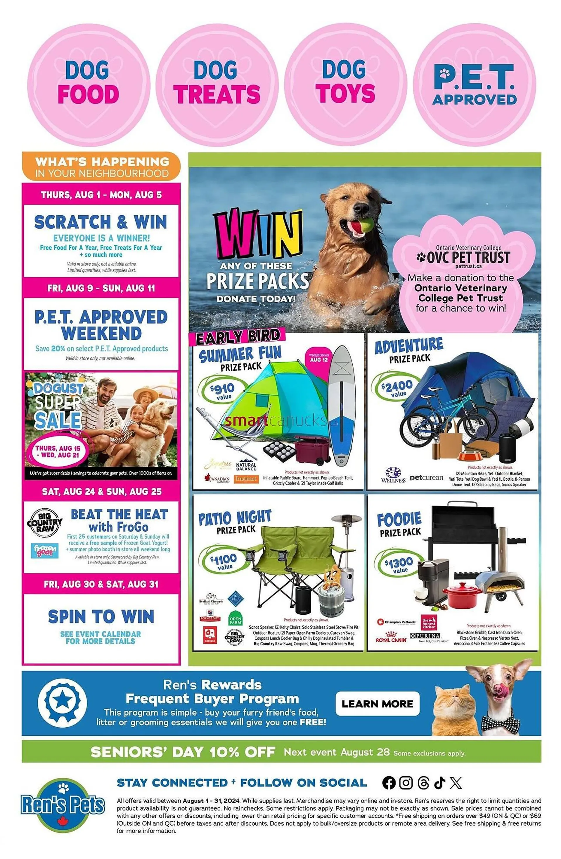 Ren’s Pets Depot flyer from August 1 to September 4 2024 - flyer page 3